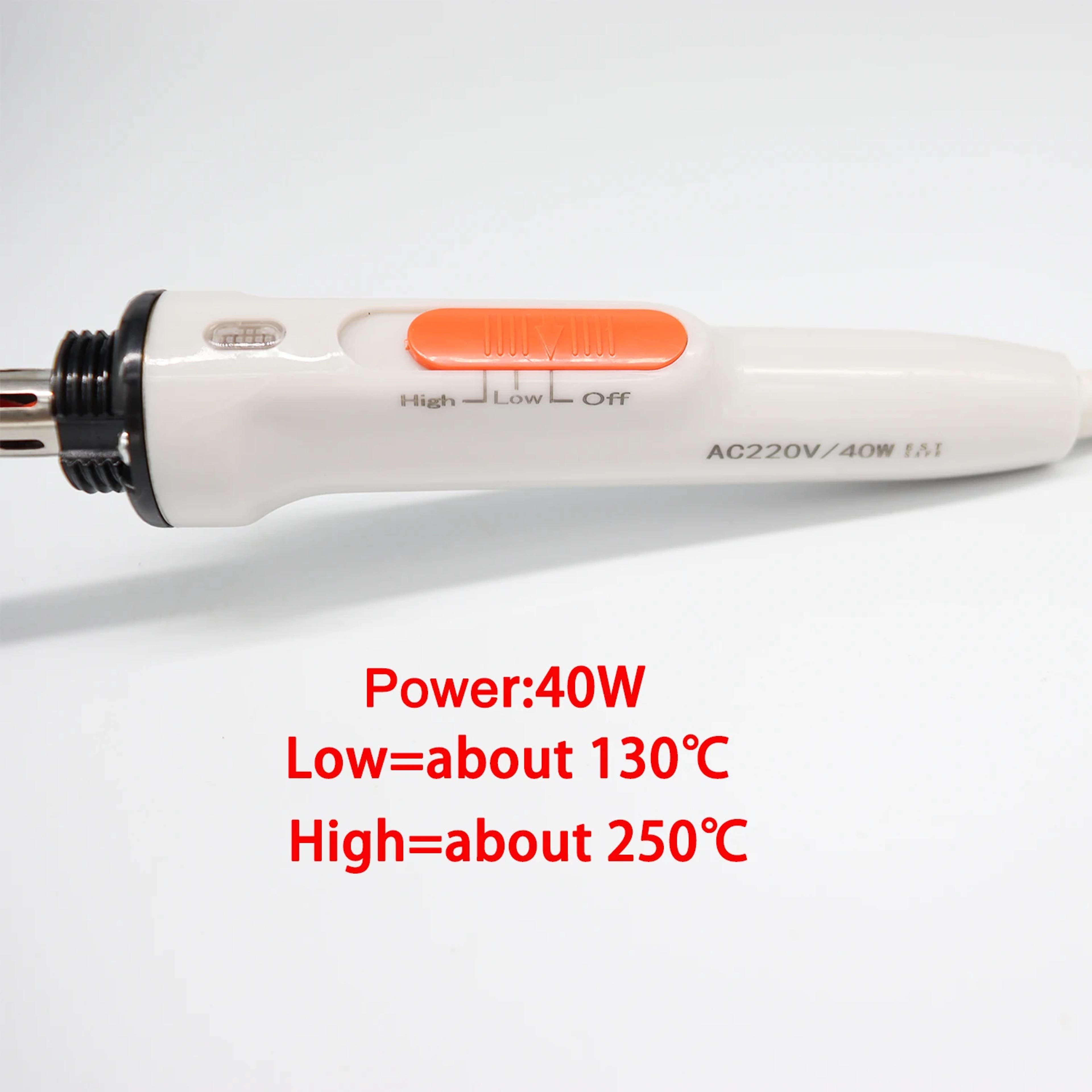 40W Adjustable Mini Iron Quick Heating Portable Clothing And Leather Wrinkle Remover 4