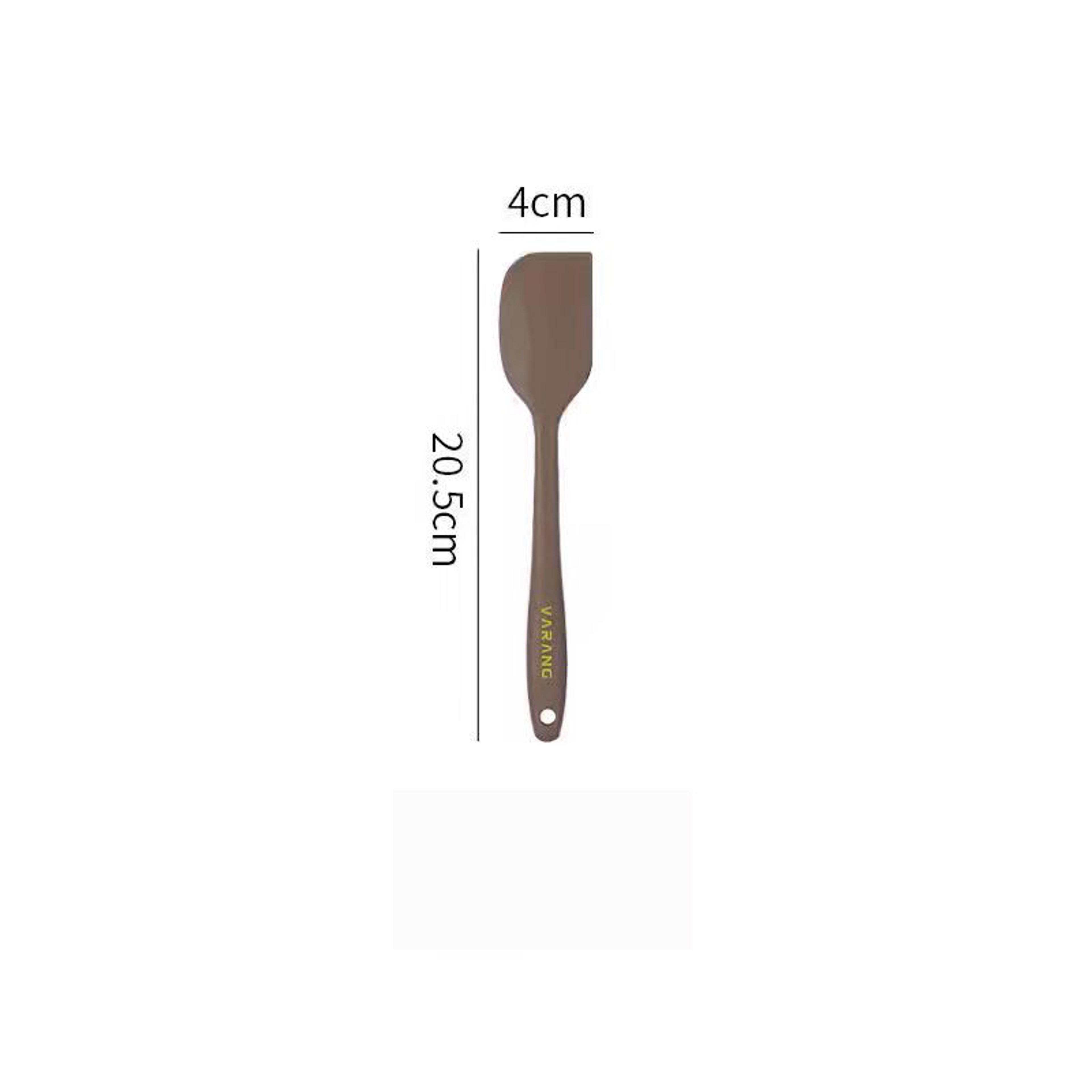 2 Piece Silicone Spatula Set Heat Resistant Cream Scrapers For Baking And Mixing 7