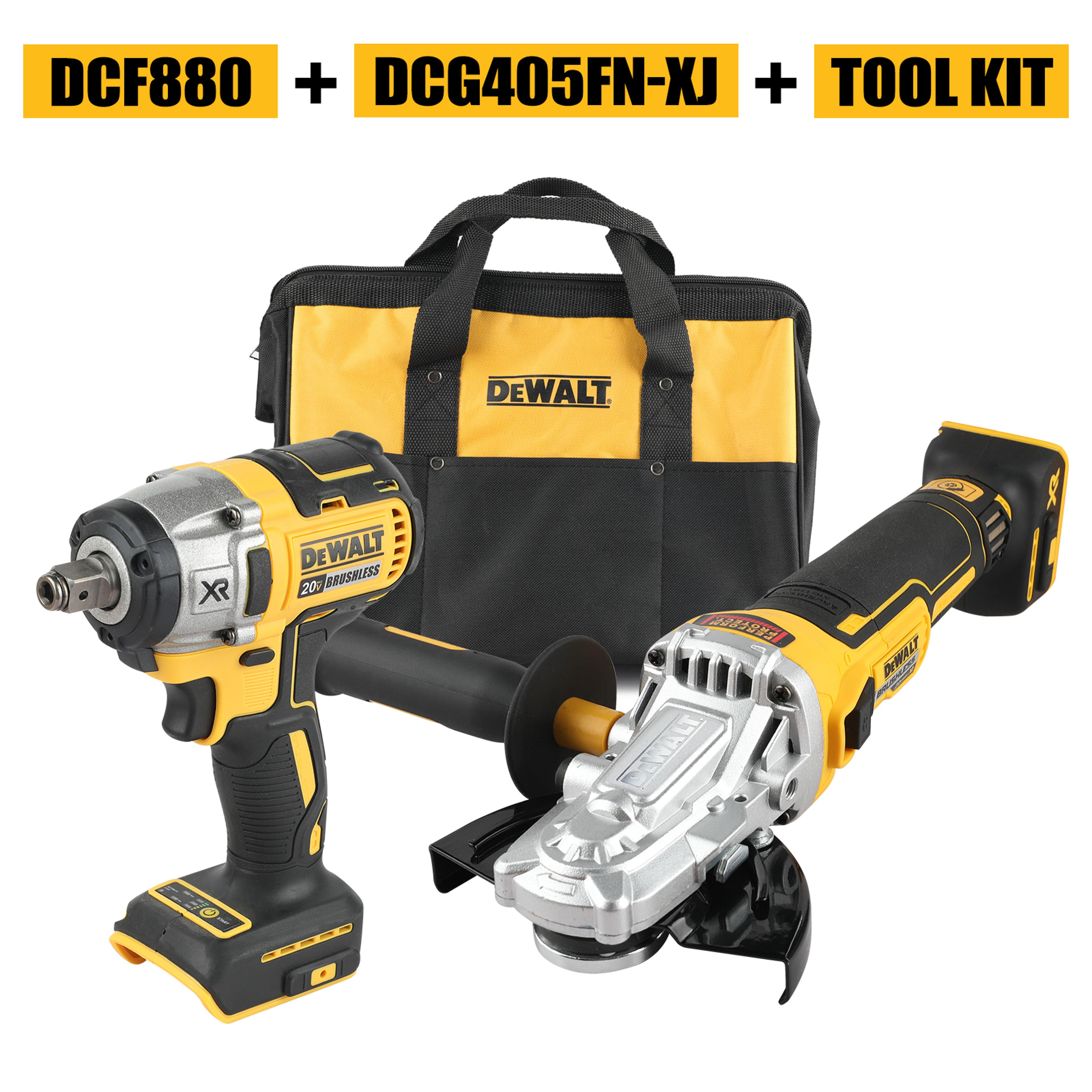 DeWalt DCF405FN DCF880 Brushless Cordless Power Tool Combo Kit 9
