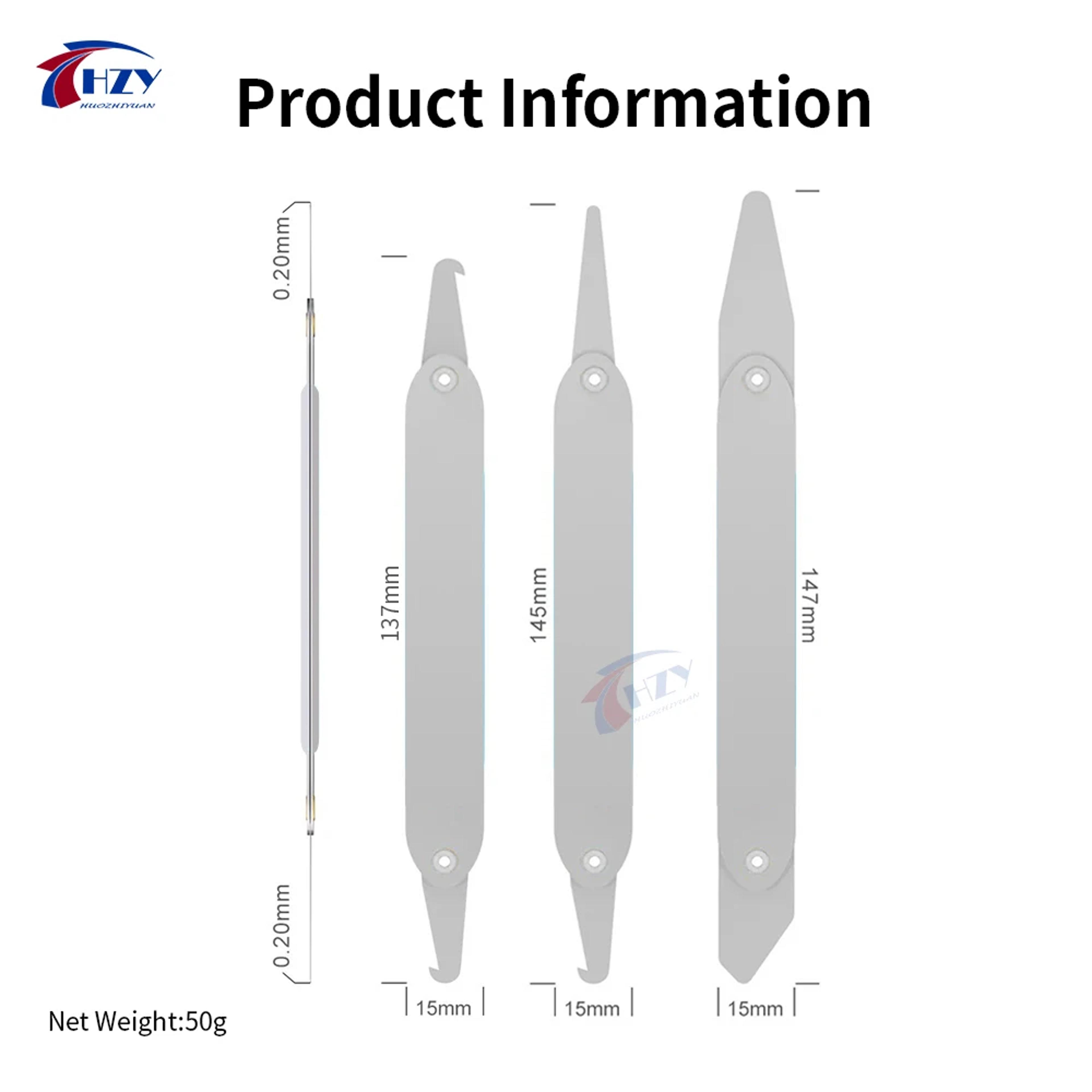 CPU Prying Knife Kit For Phone Repair IC Chip Removal And BGA Repair 7