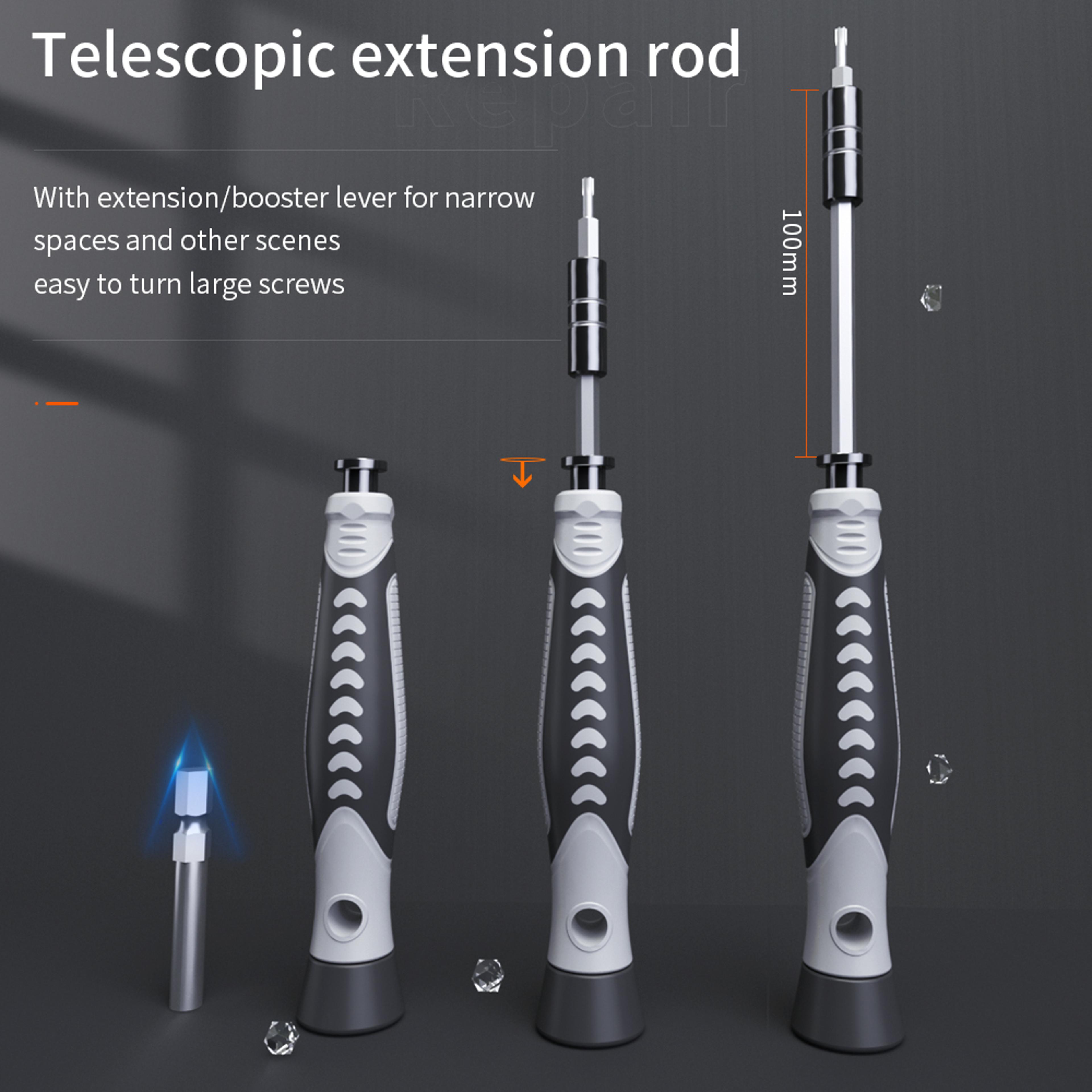 130 In 1 Precision Screwdriver Set Magnetic Electronics Repair Tool Kit 2