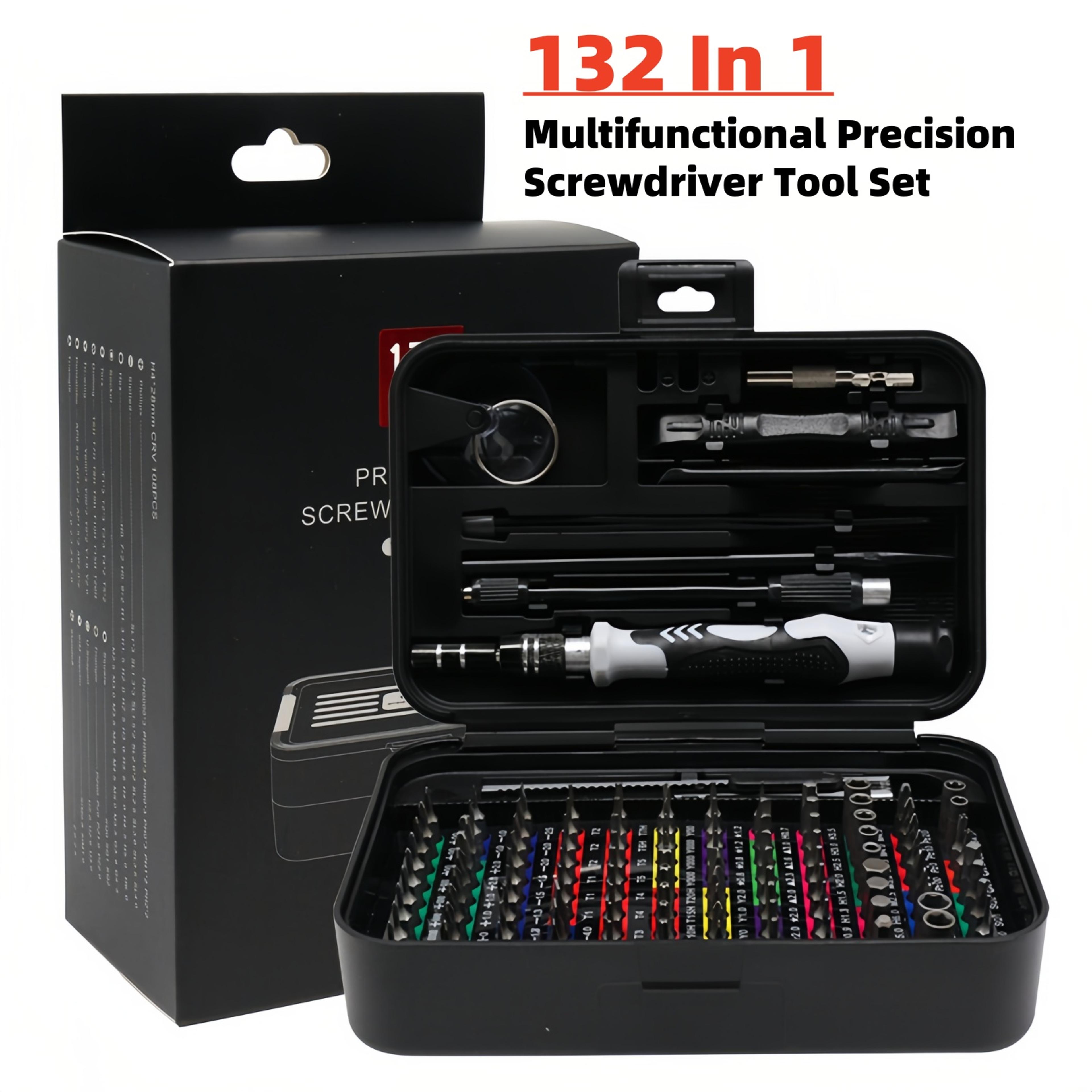 132 In 1 Precision Screwdriver Set Magnetic Electronics Repair Tool Kit 1