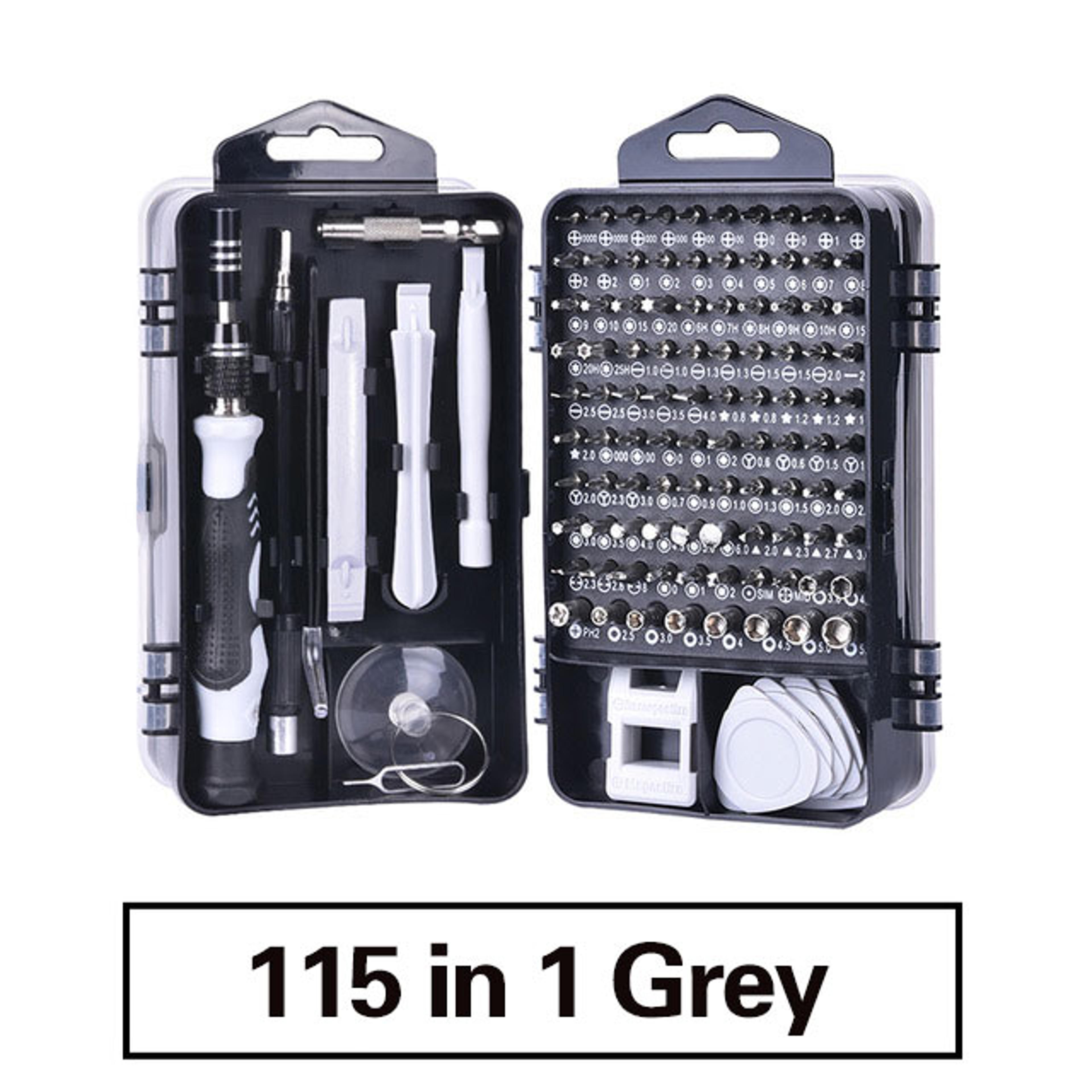 115 In 1 Precision Screwdriver Set Magnetic Electronics Phone Repair Kit 7