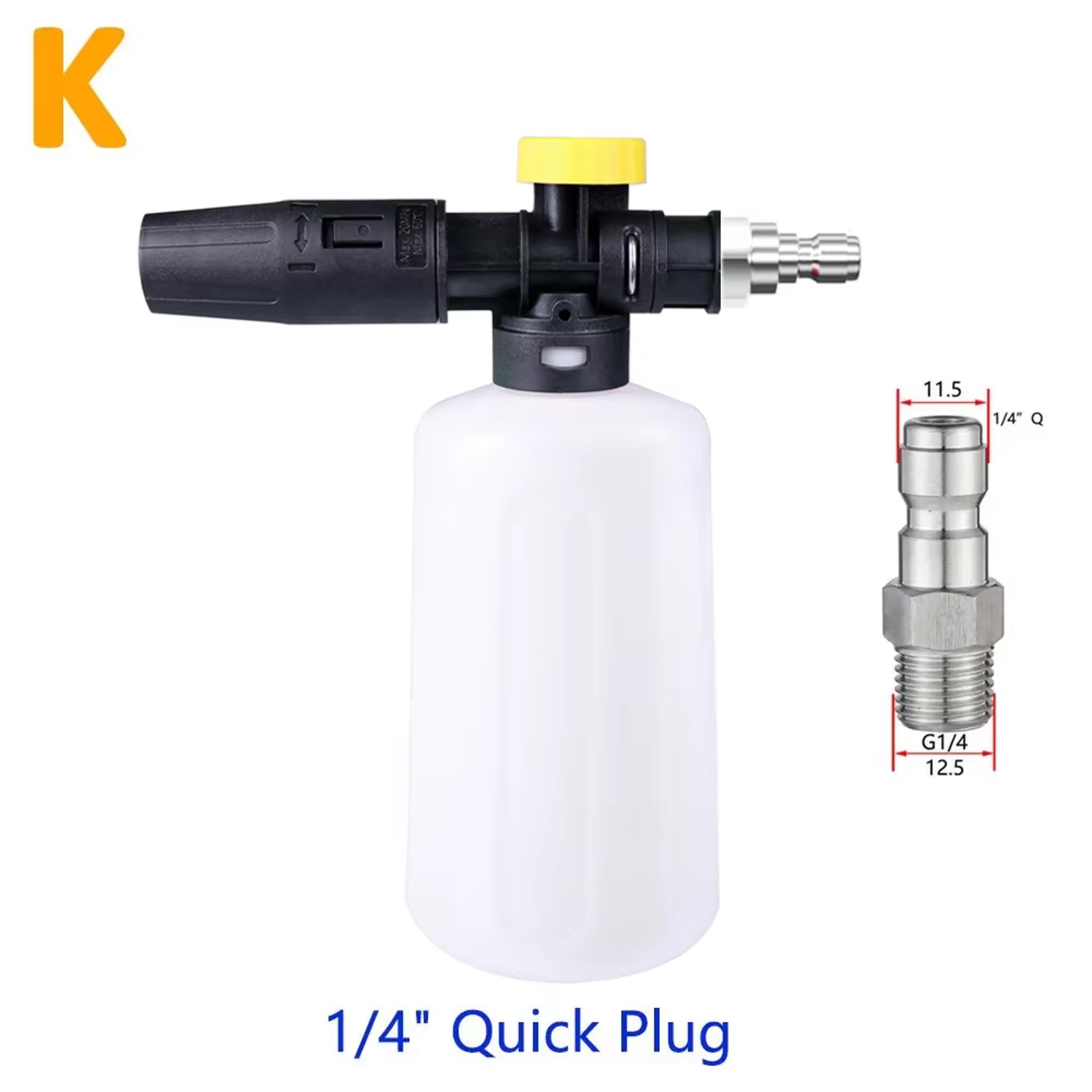 K2 K3 K4 K5 K6 K7 Foam Cannon Adjustable Snow Foam Lance 750ml 6