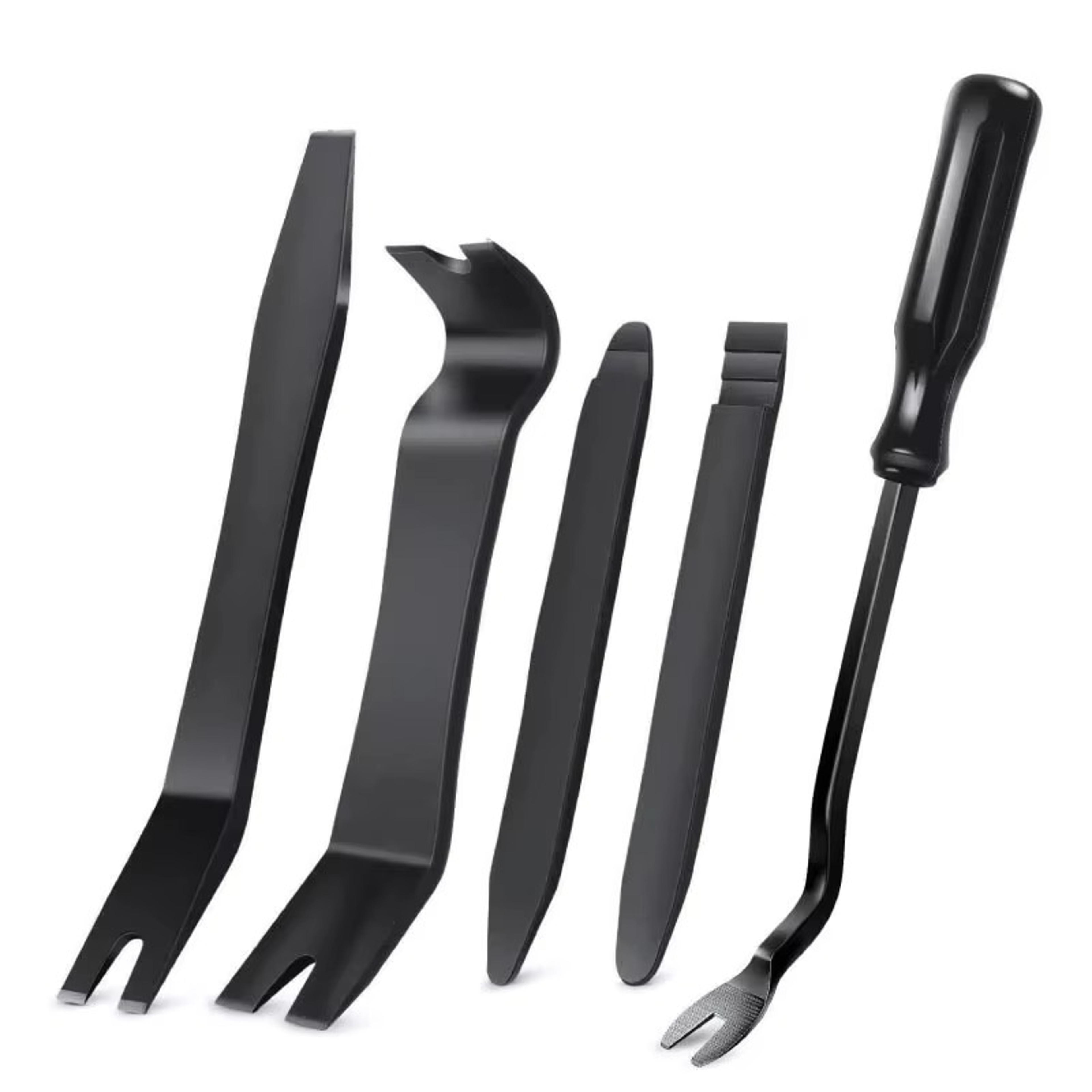 Universal Car Trim Removal Tool Kit No Scratch Pry Tools For Door Panels And Clips 7