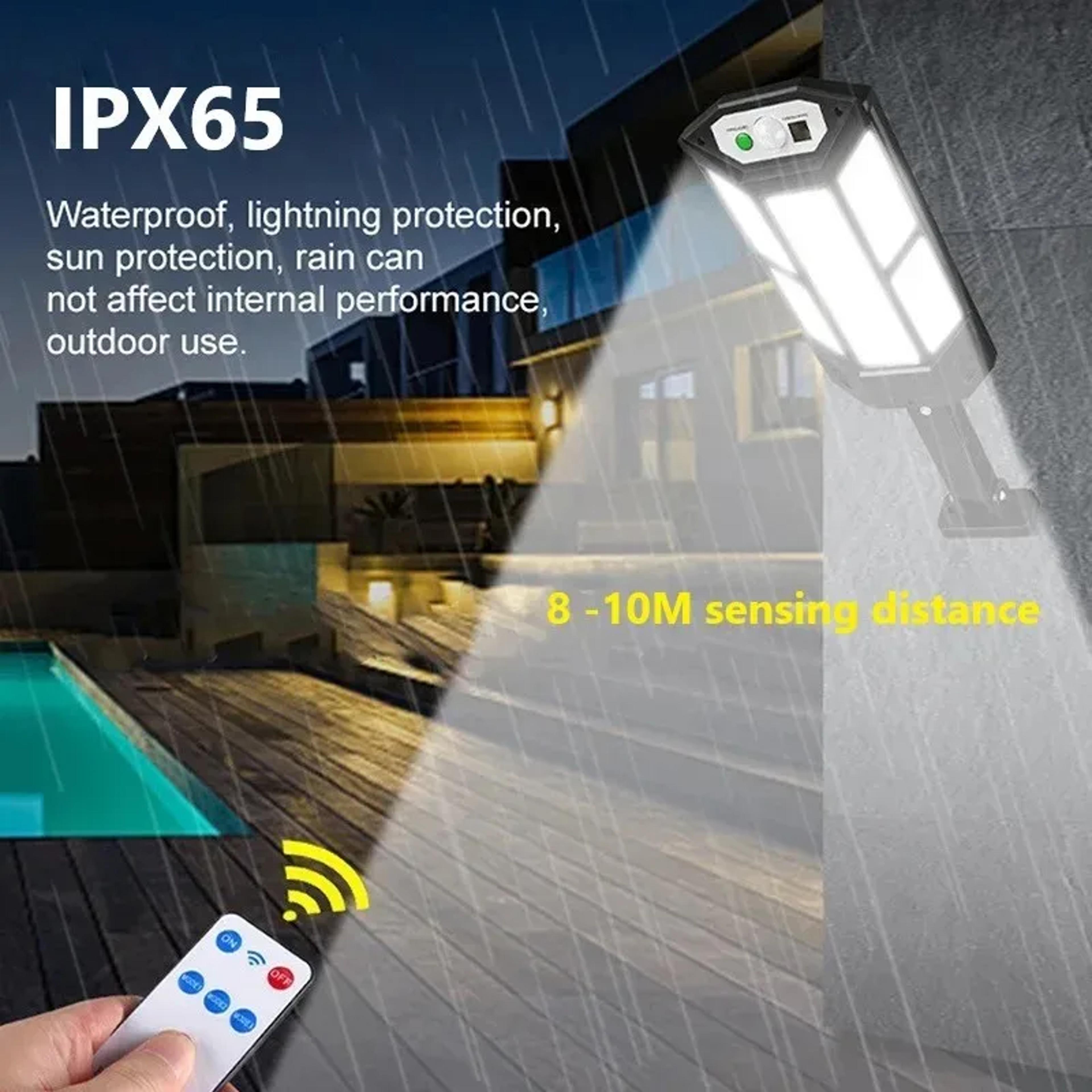 9900LM Solar Motion Sensor Light IP65 Outdoor Garden Security Lamp 5