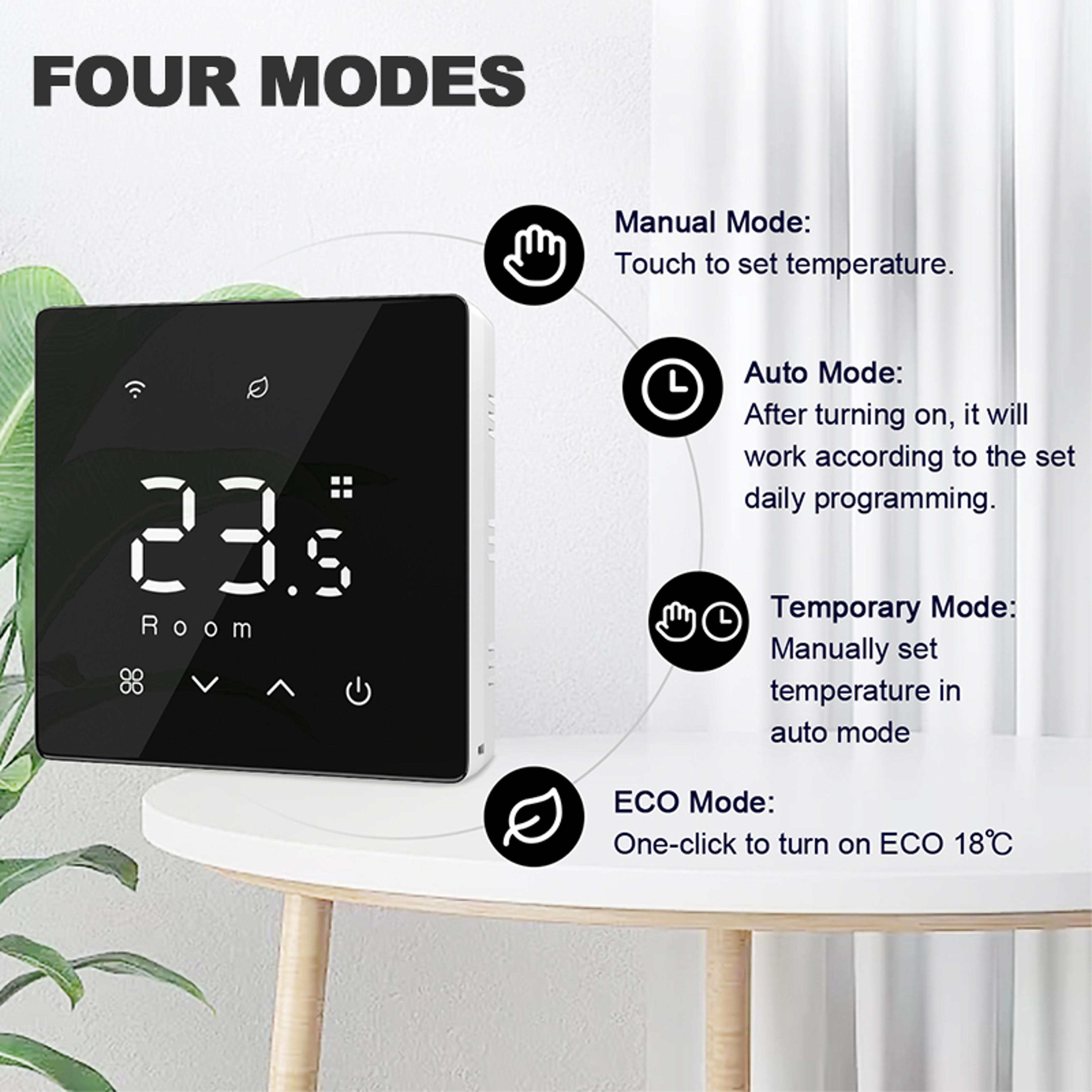 Tuya Smart Thermostat WiFi Zigbee Wireless Boiler Temperature Controller 5