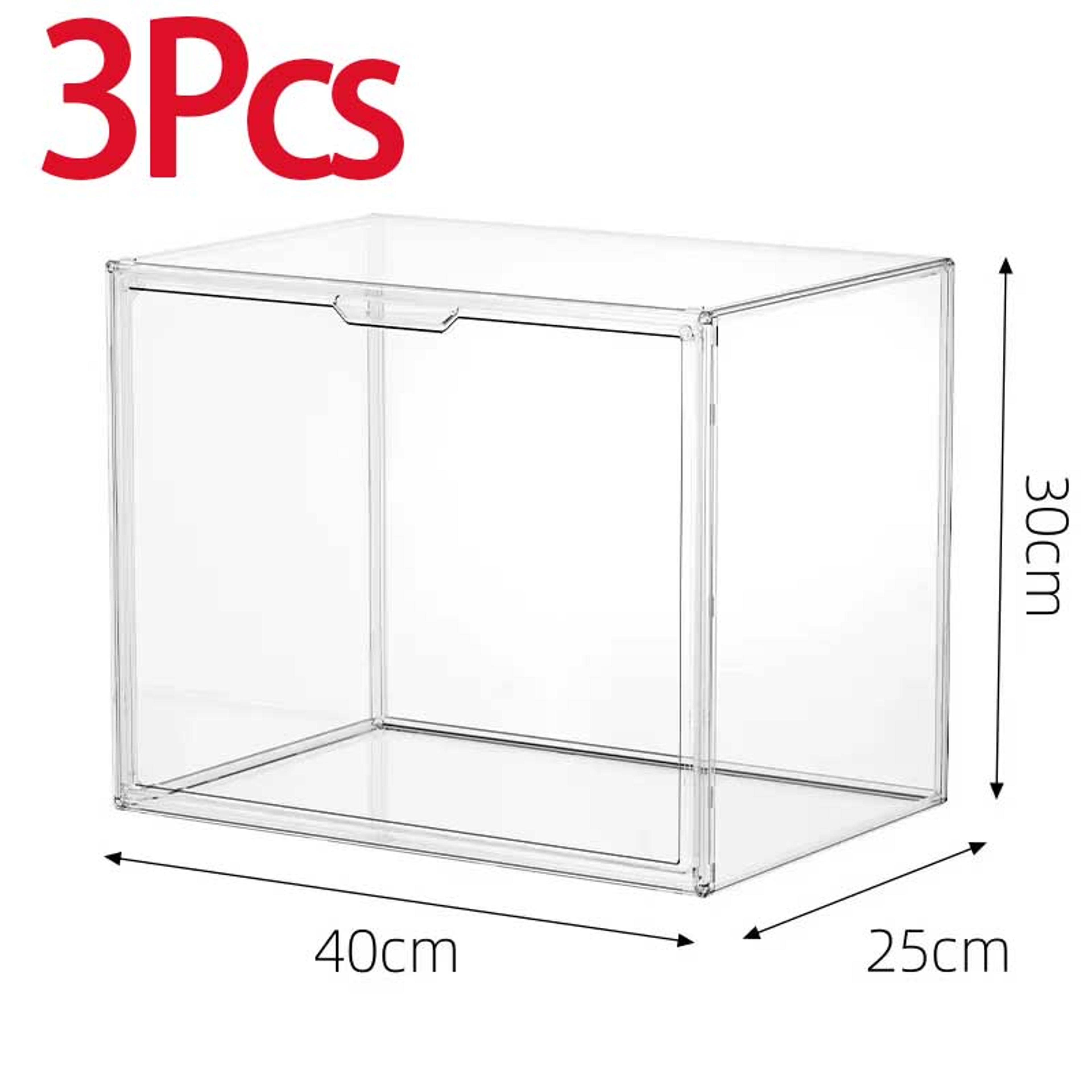 Transparent Acrylic Display Case Dustproof Collectible Figure Storage Box For Bookshelf And Desktop 9
