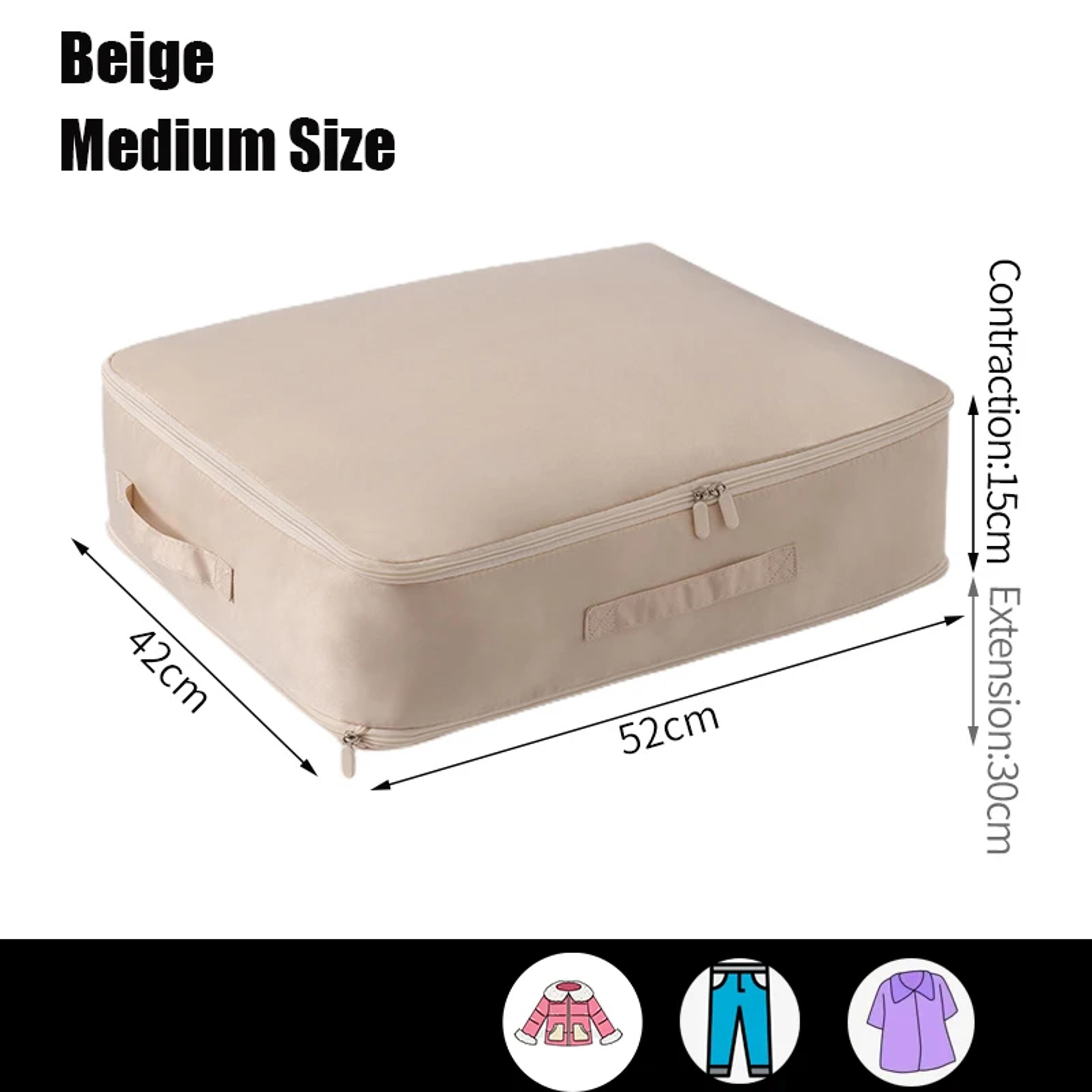 Large Capacity Compression Storage Bag Space Saving Clothes And Bedding Organizer 12