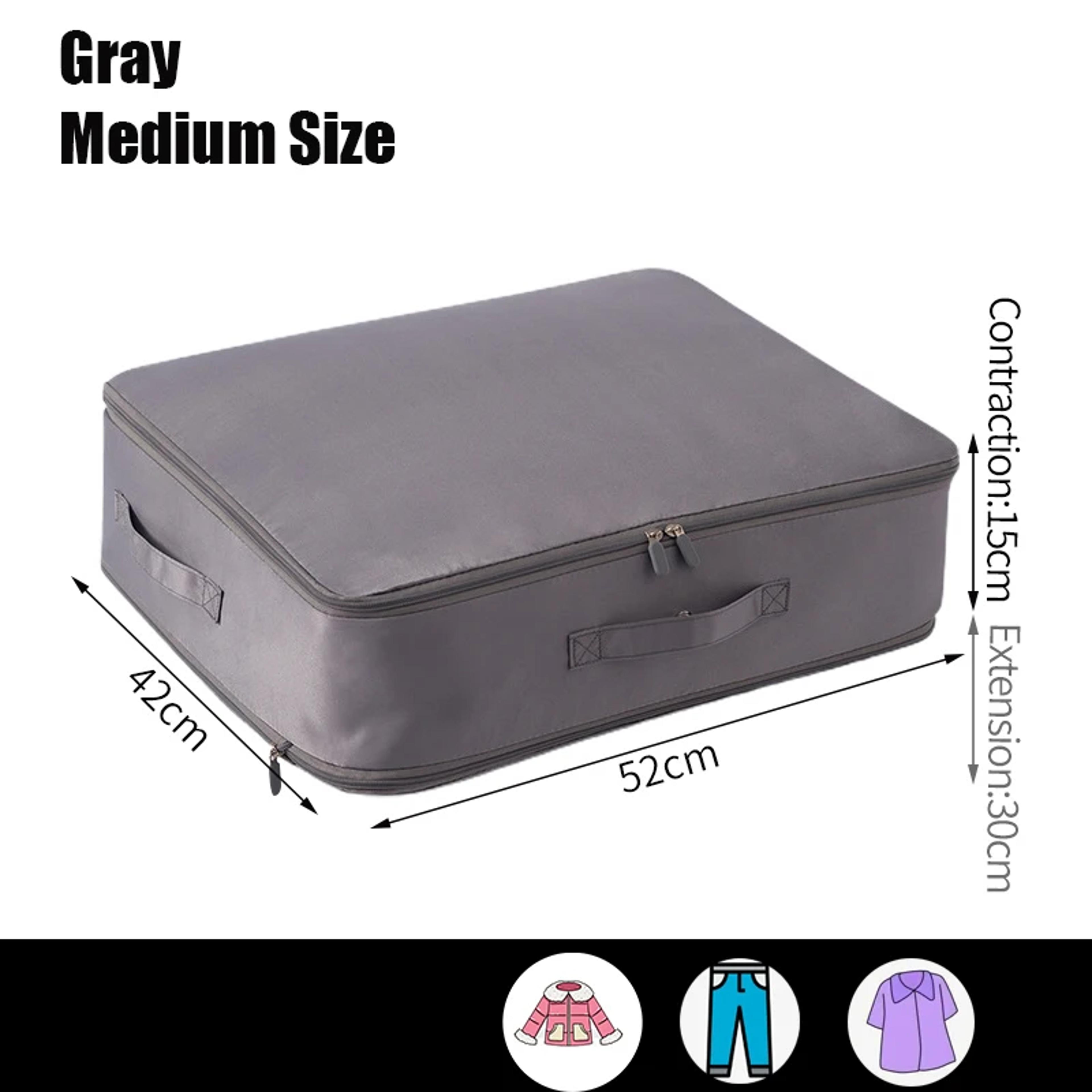 Large Capacity Compression Storage Bag Space Saving Clothes And Bedding Organizer 11