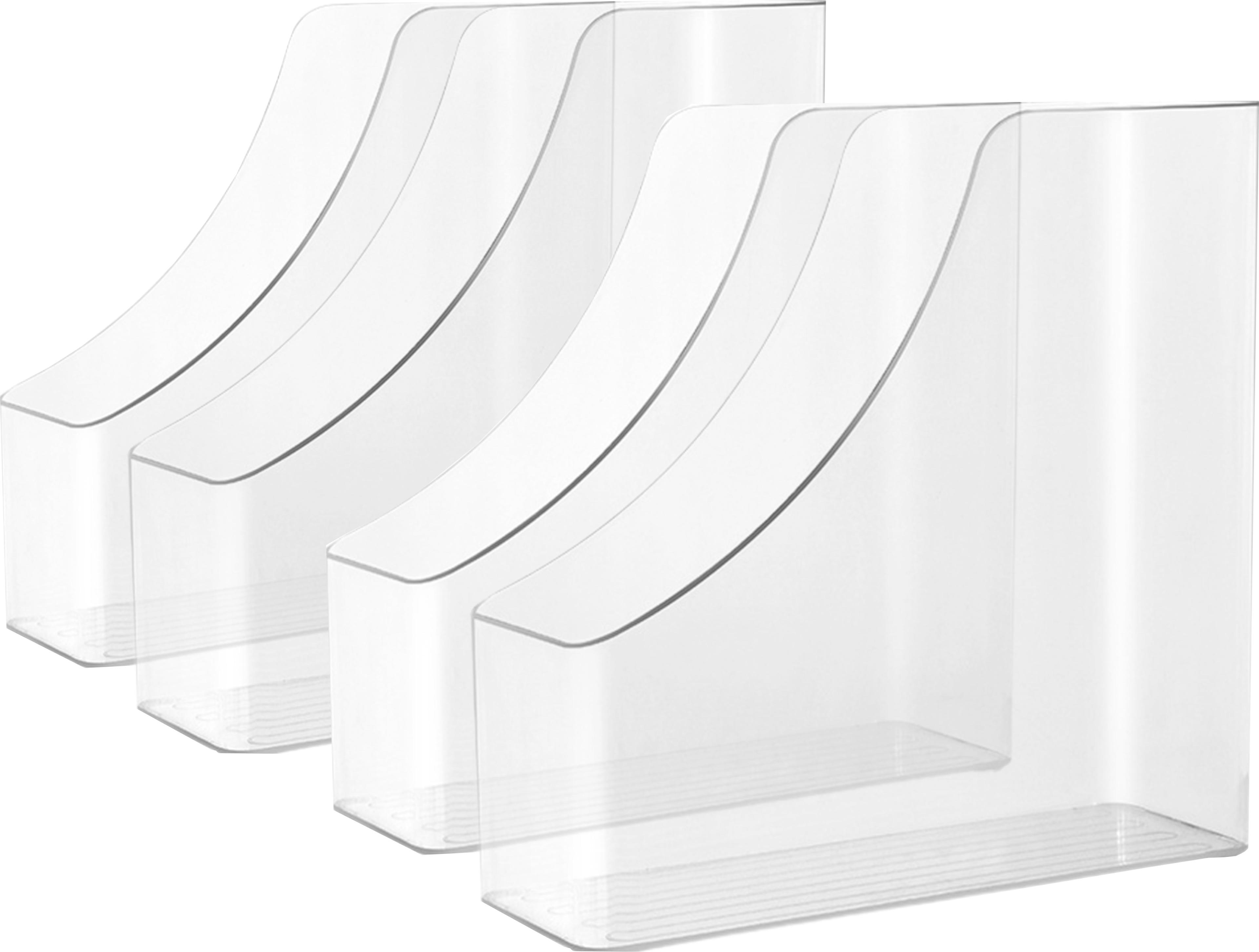 Clear A4 Vertical File Organizer PET Desktop Document Holder 8