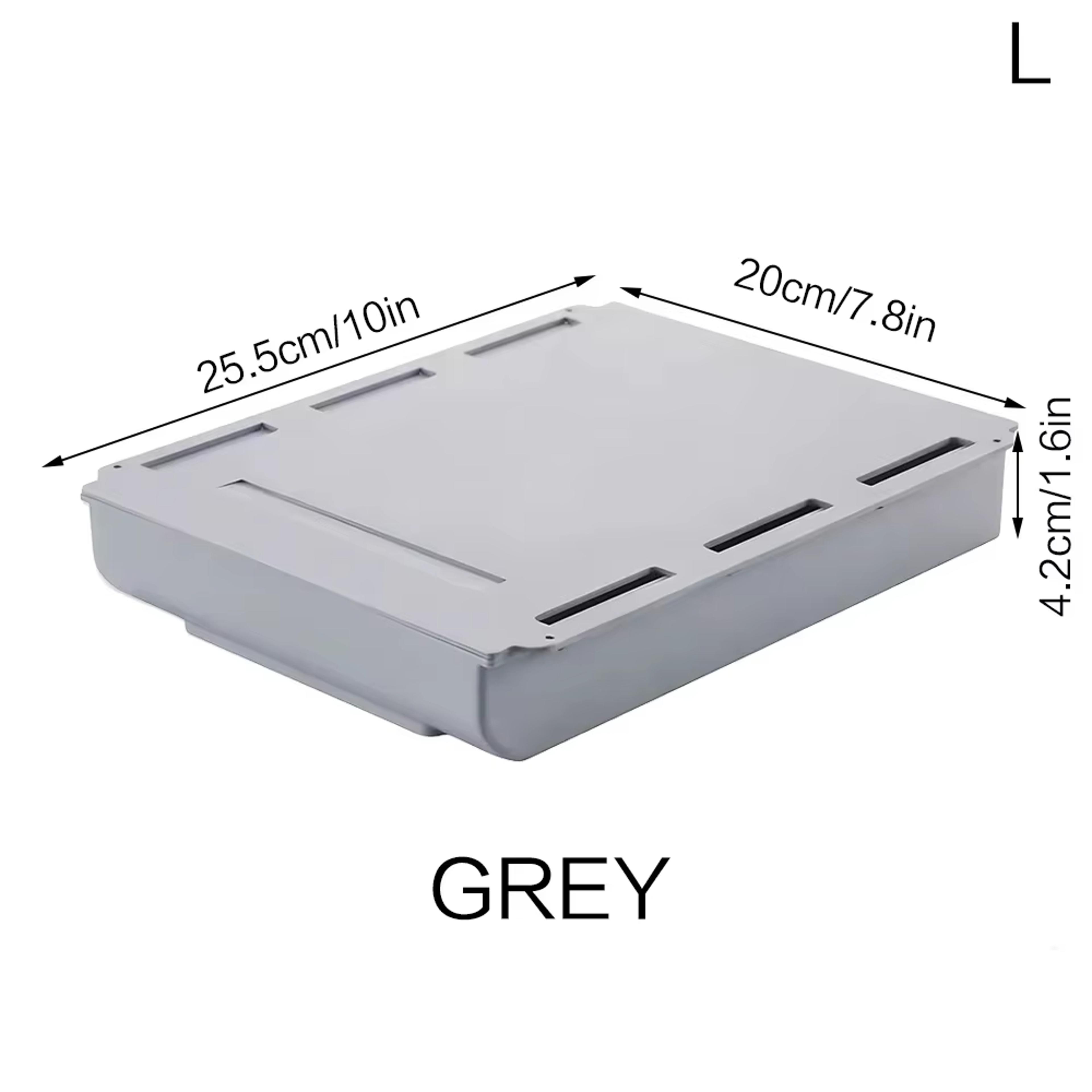 Hidden Under Desk Drawer Organizer Self Adhesive Storage For Office And Home 10