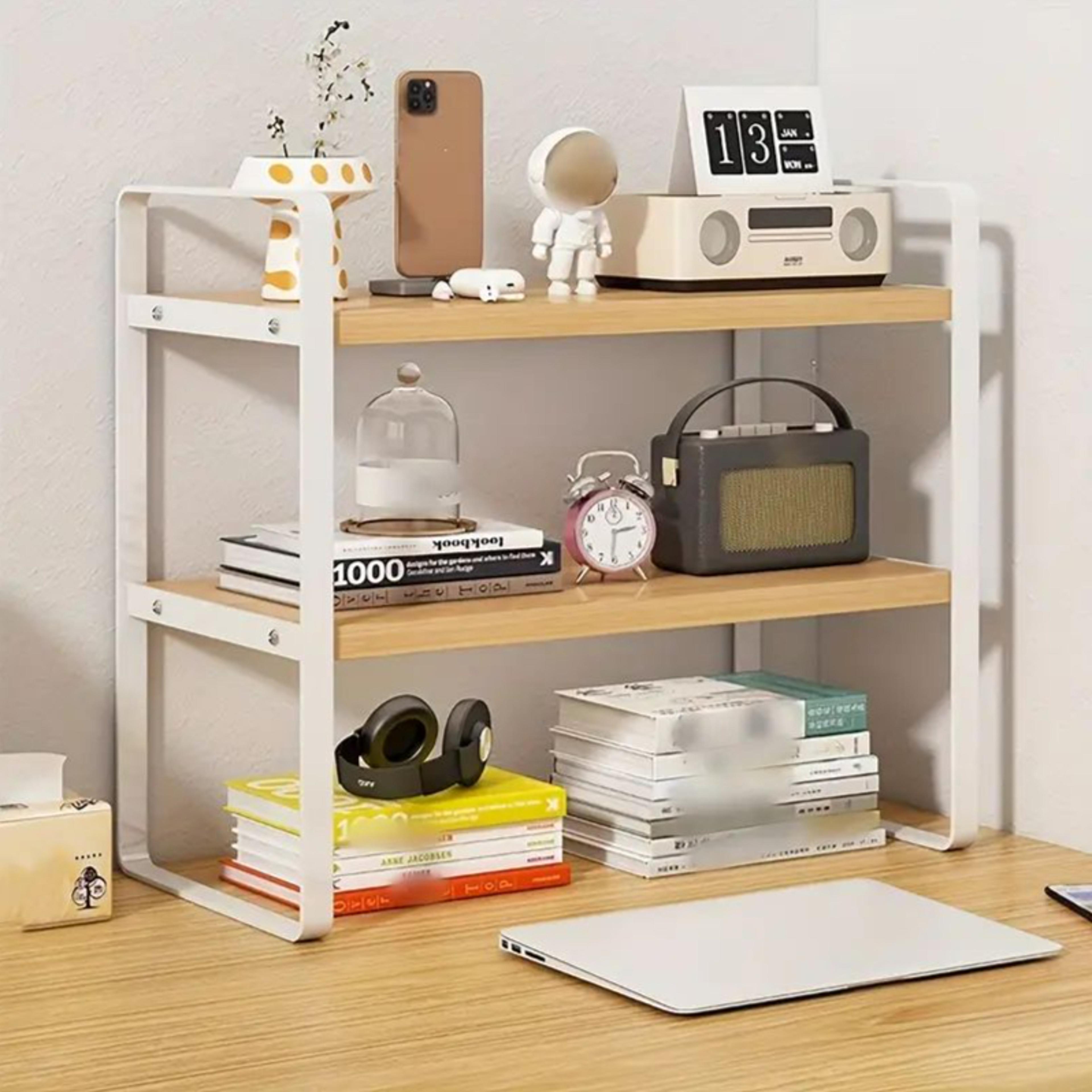 Desktop Bookshelf Organizer And Document Shelf For Office And Study Desk 3