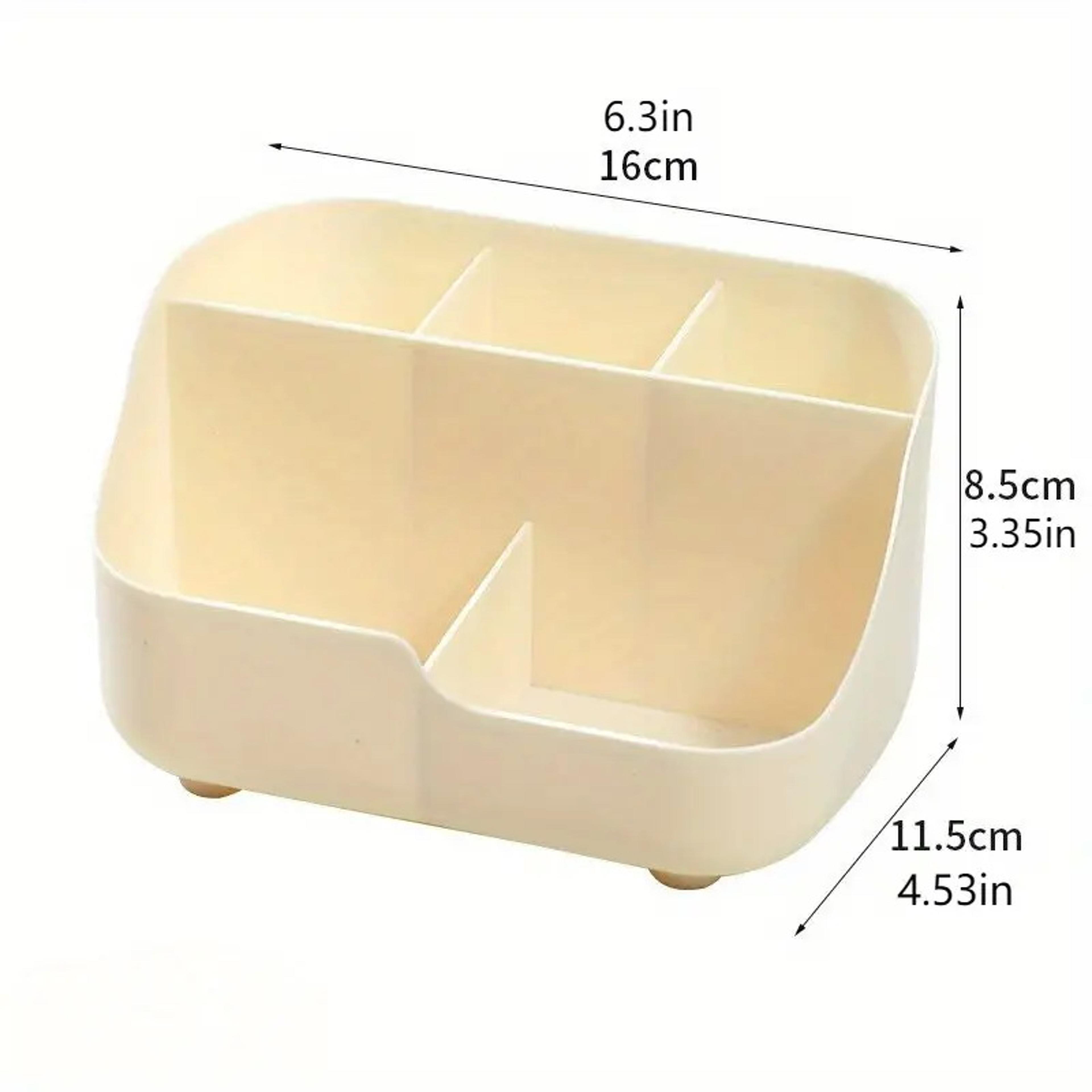 Large Capacity Desk Organizer 5 Compartment Stationery Storage Box 2