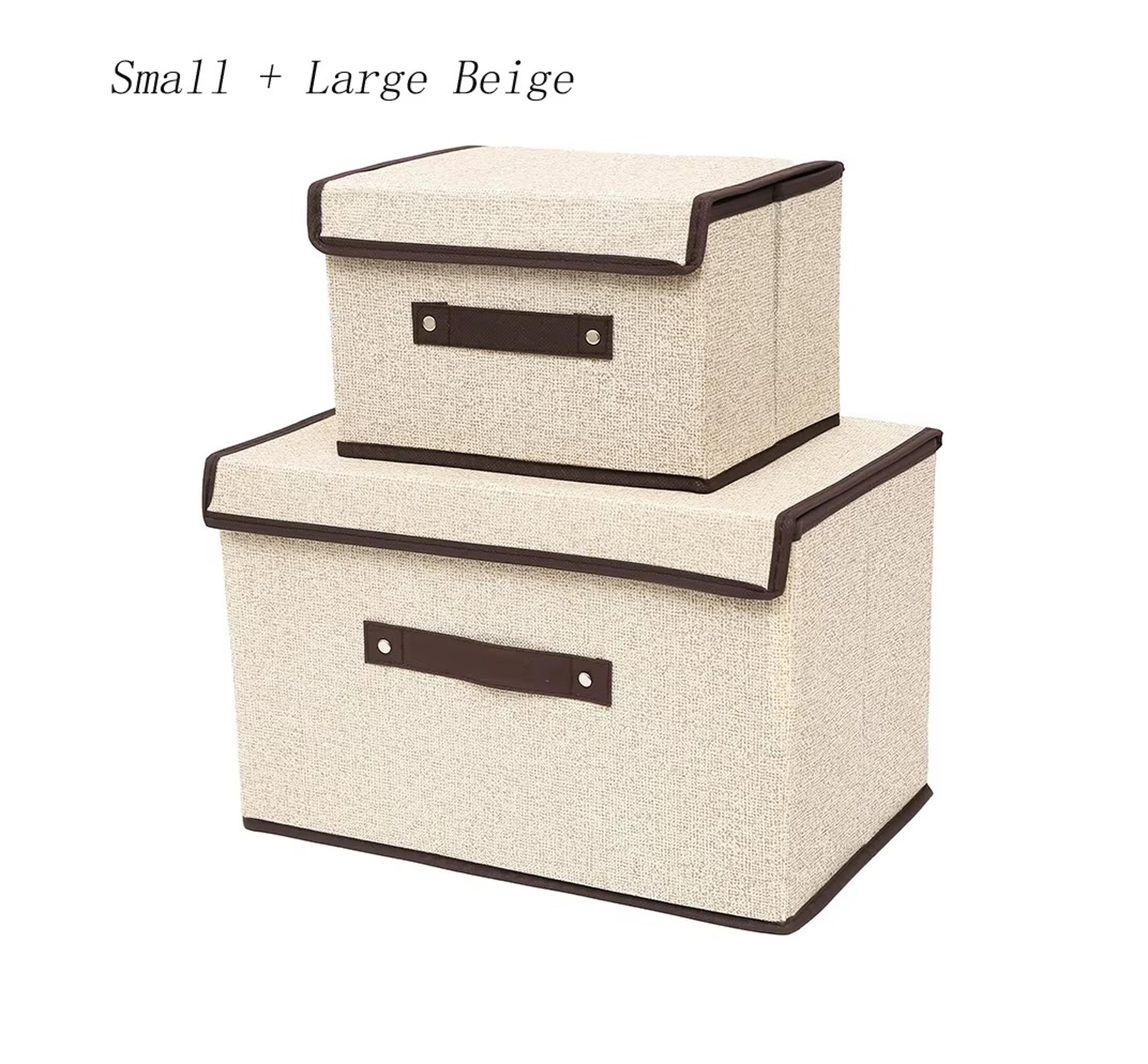 Foldable Clothing Storage Organizer Dustproof Non Woven Closet Box 9