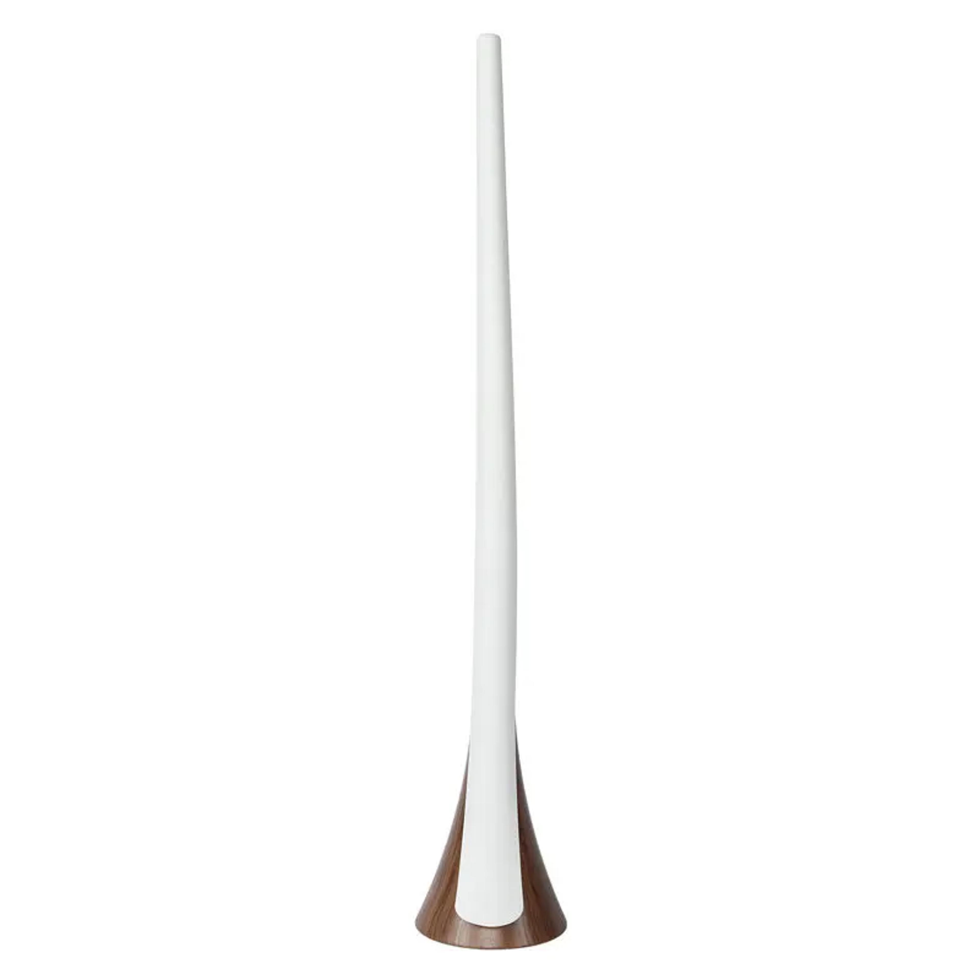 extra long shoe horn with wood grain self supporting long handle