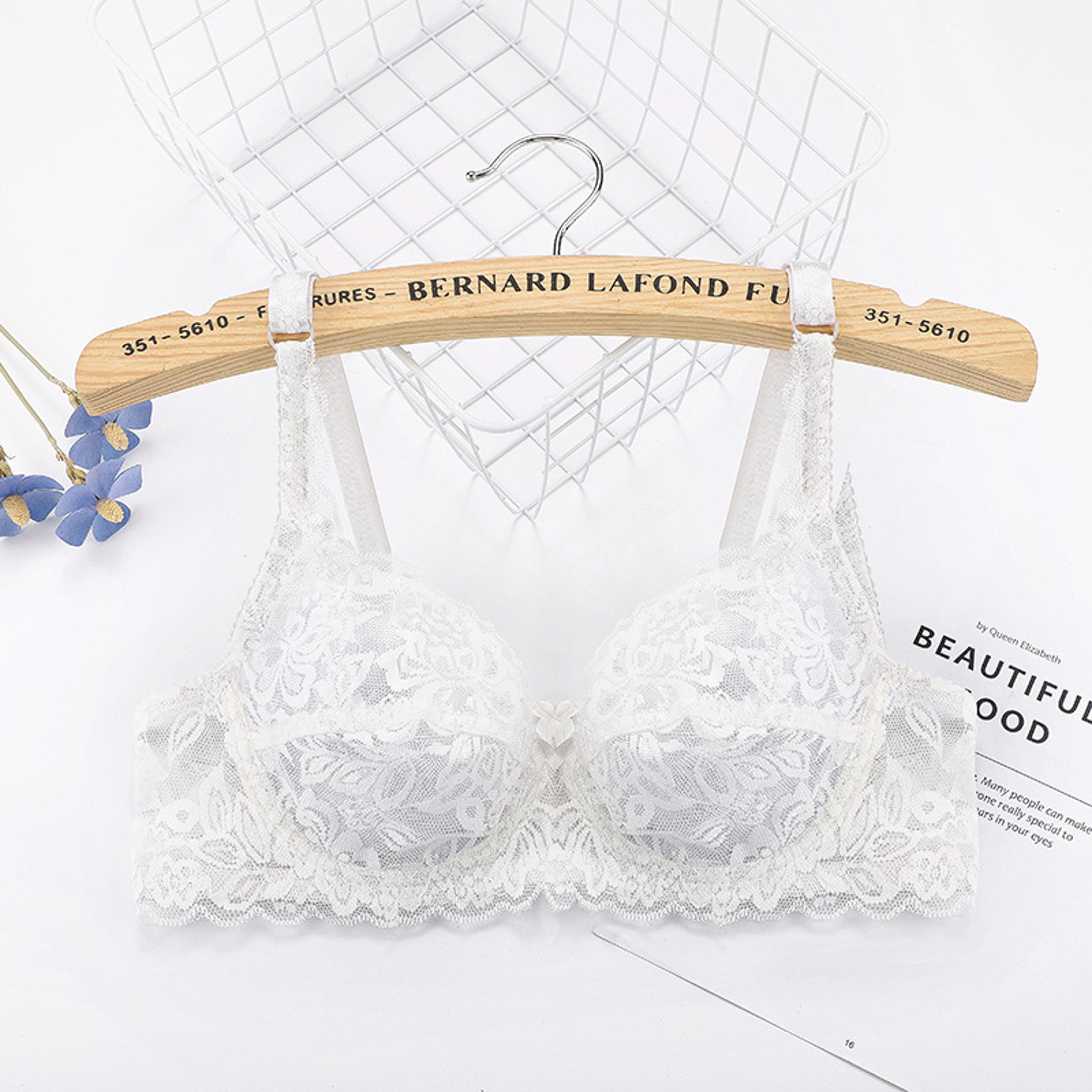 Plus Size Lace Push Up Bra With Underwire And Adjustable Straps 10