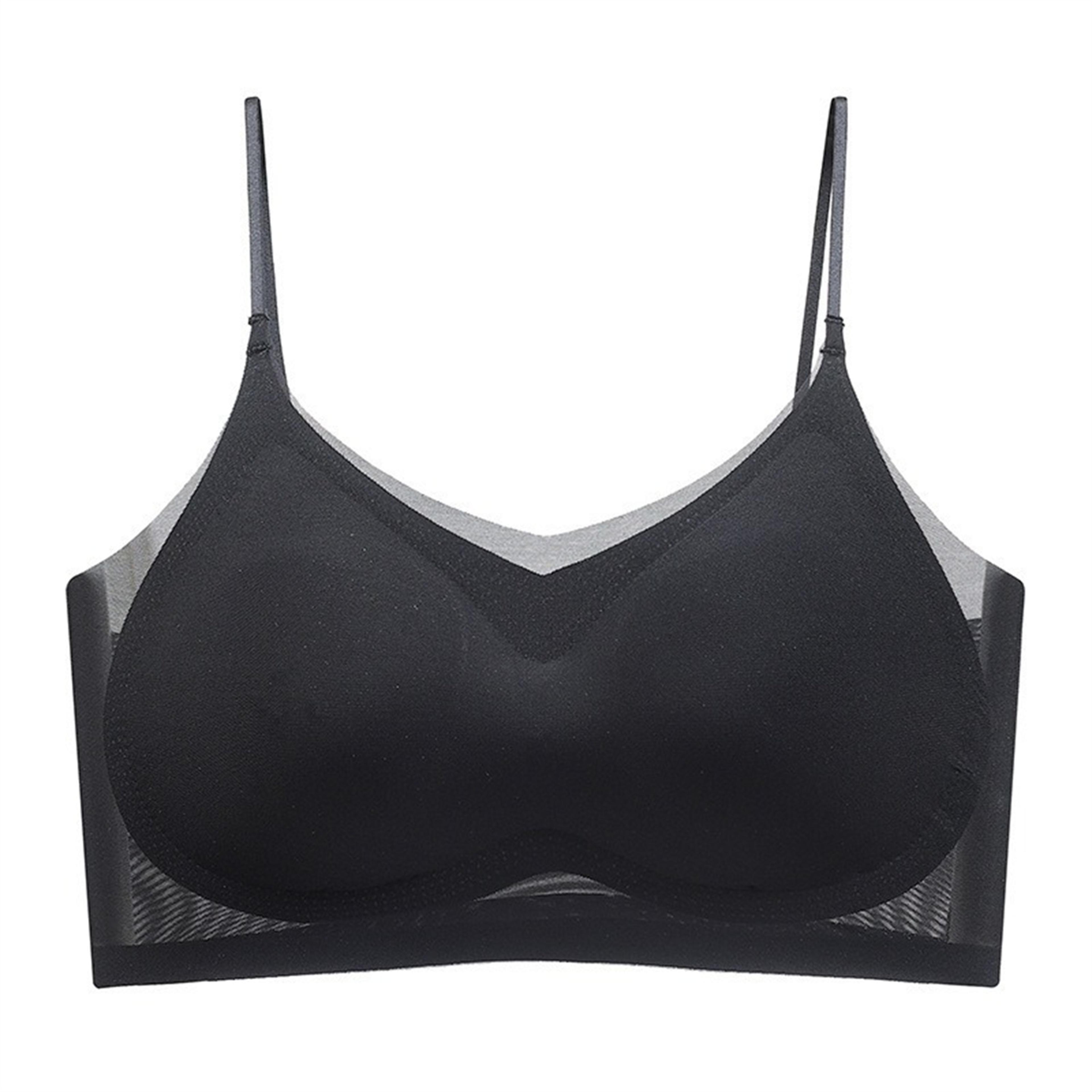 UltraThin Seamless WireFree Bralette With Adjustable Straps 5