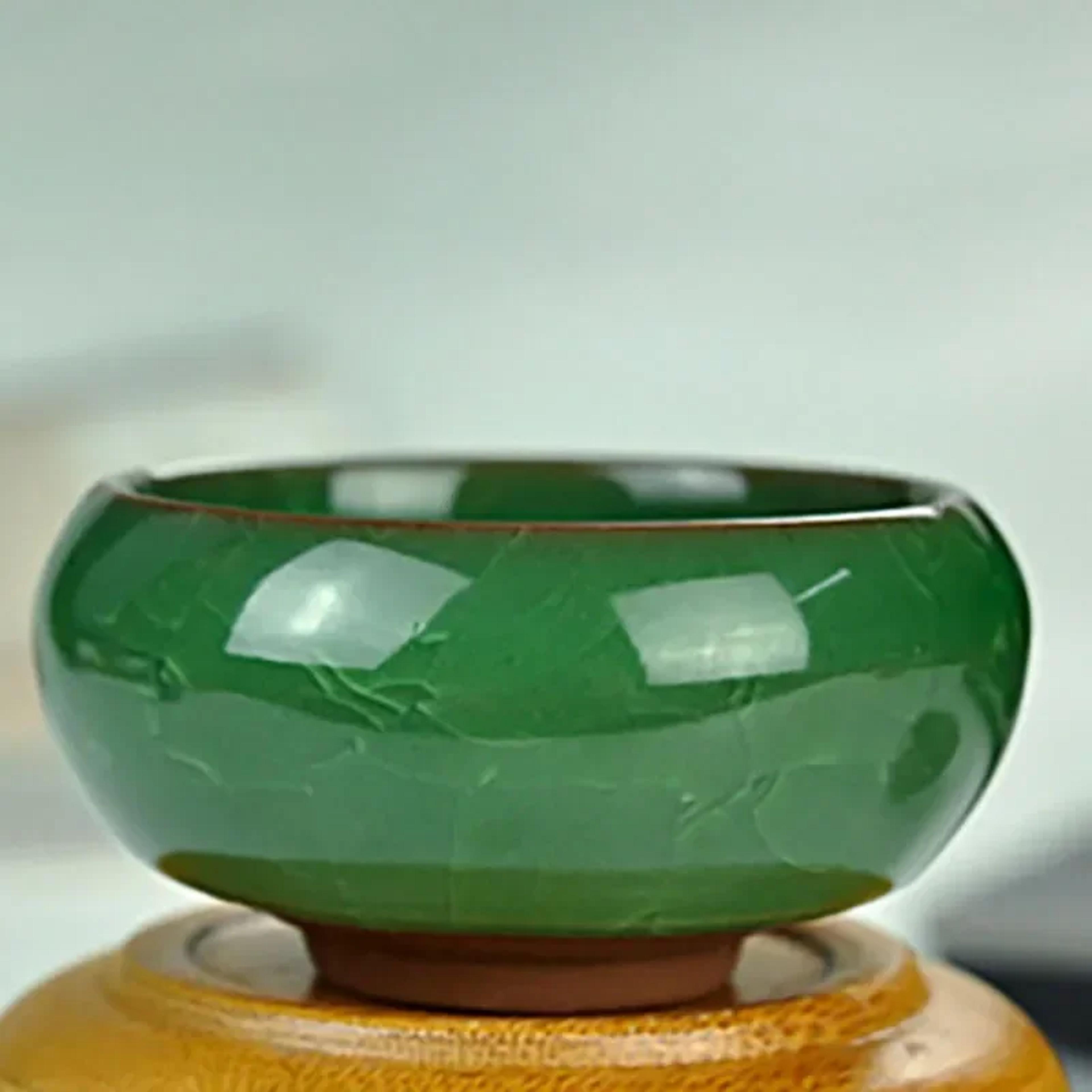 Handmade Ice Crack Ceramic Candle Holder For Home Wedding And Party Decor 9