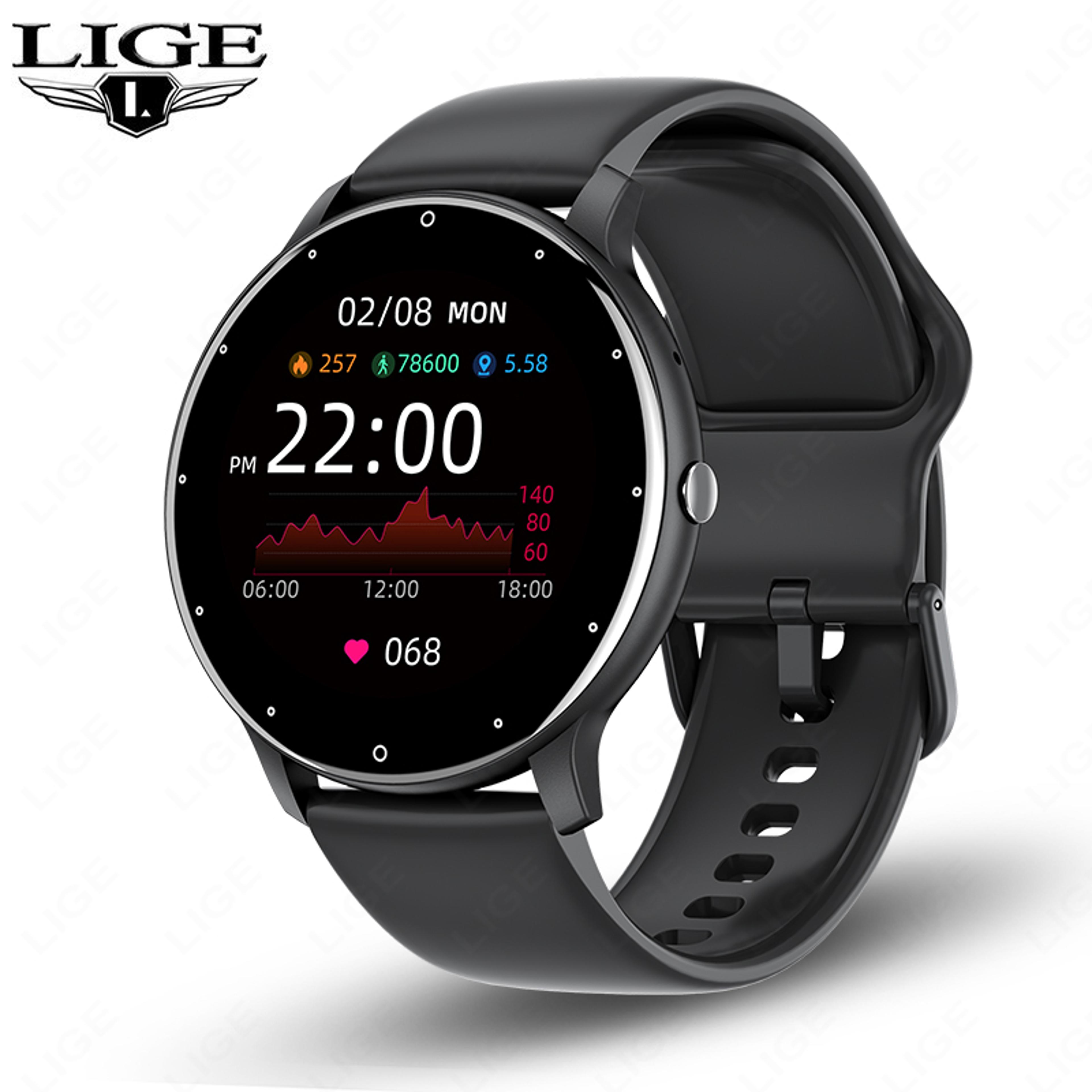 Full Touch Screen Smart Watch With Fitness Tracking Bluetooth Alerts And Life Waterproof Design 8