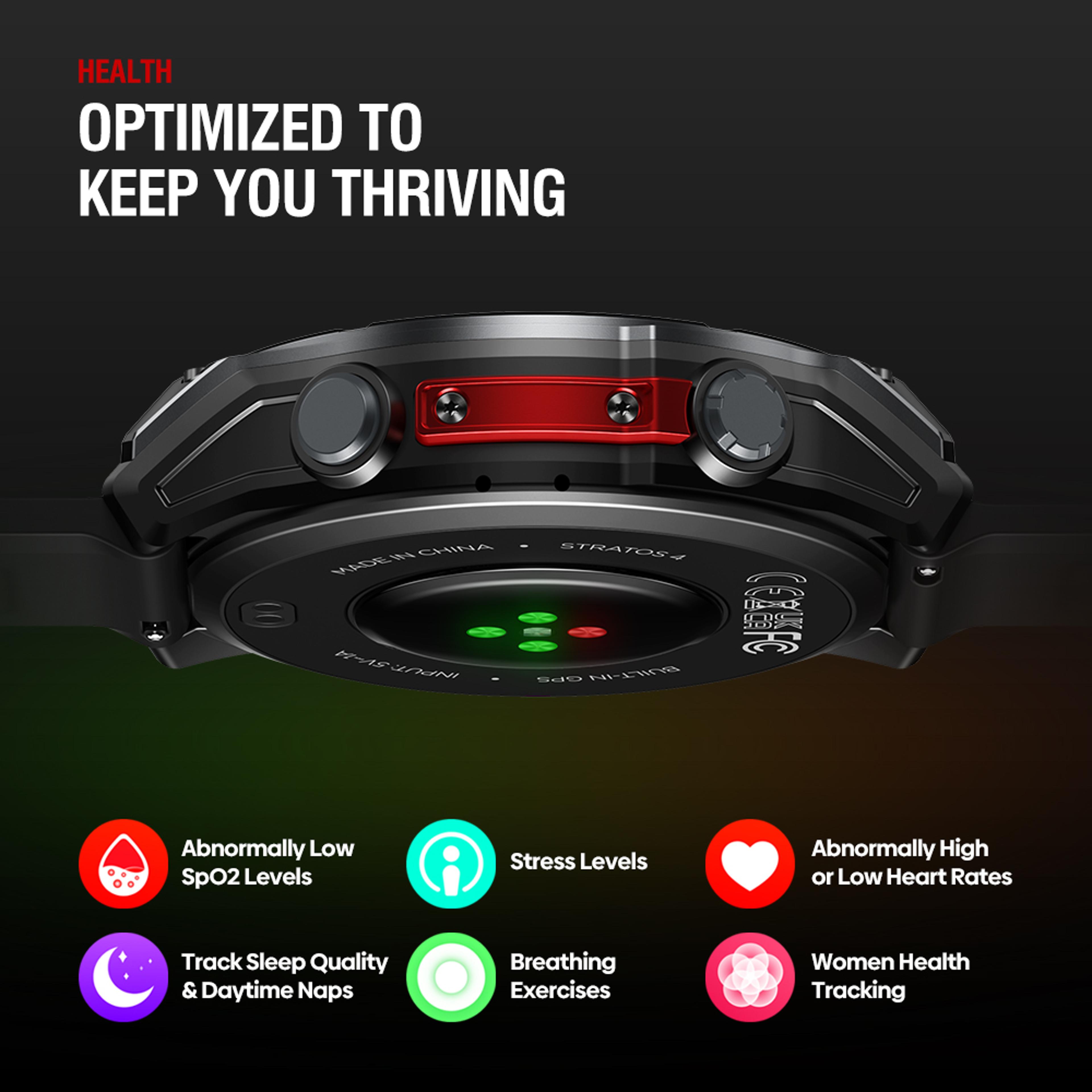 GPS Smartwatch With 143 Inch AMOLED Display Voice Calling Compass And Altimeter 4