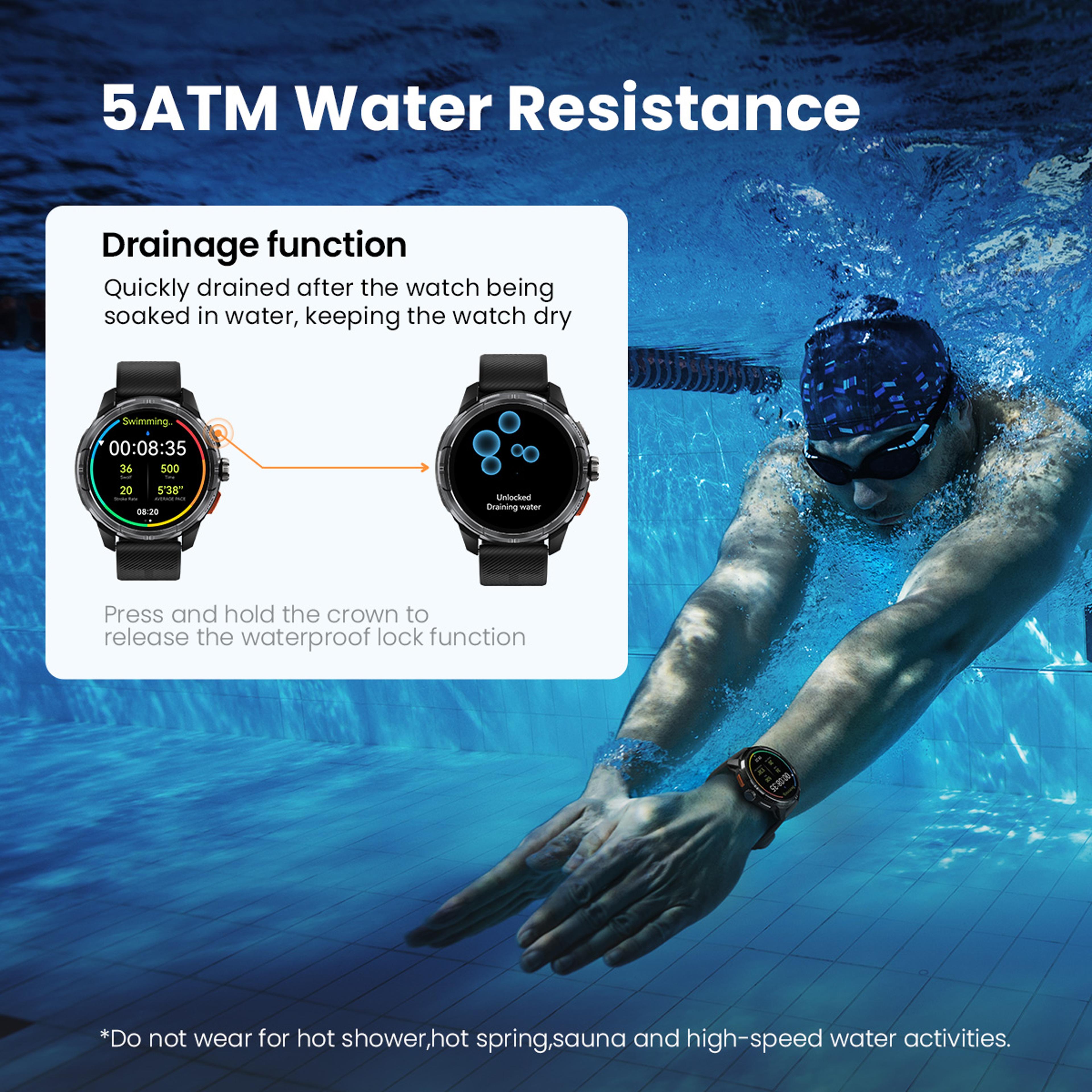 GPS Smartwatch With 16Inch AMOLED Display Bluetooth Calling And 5ATM Water Resistance 5