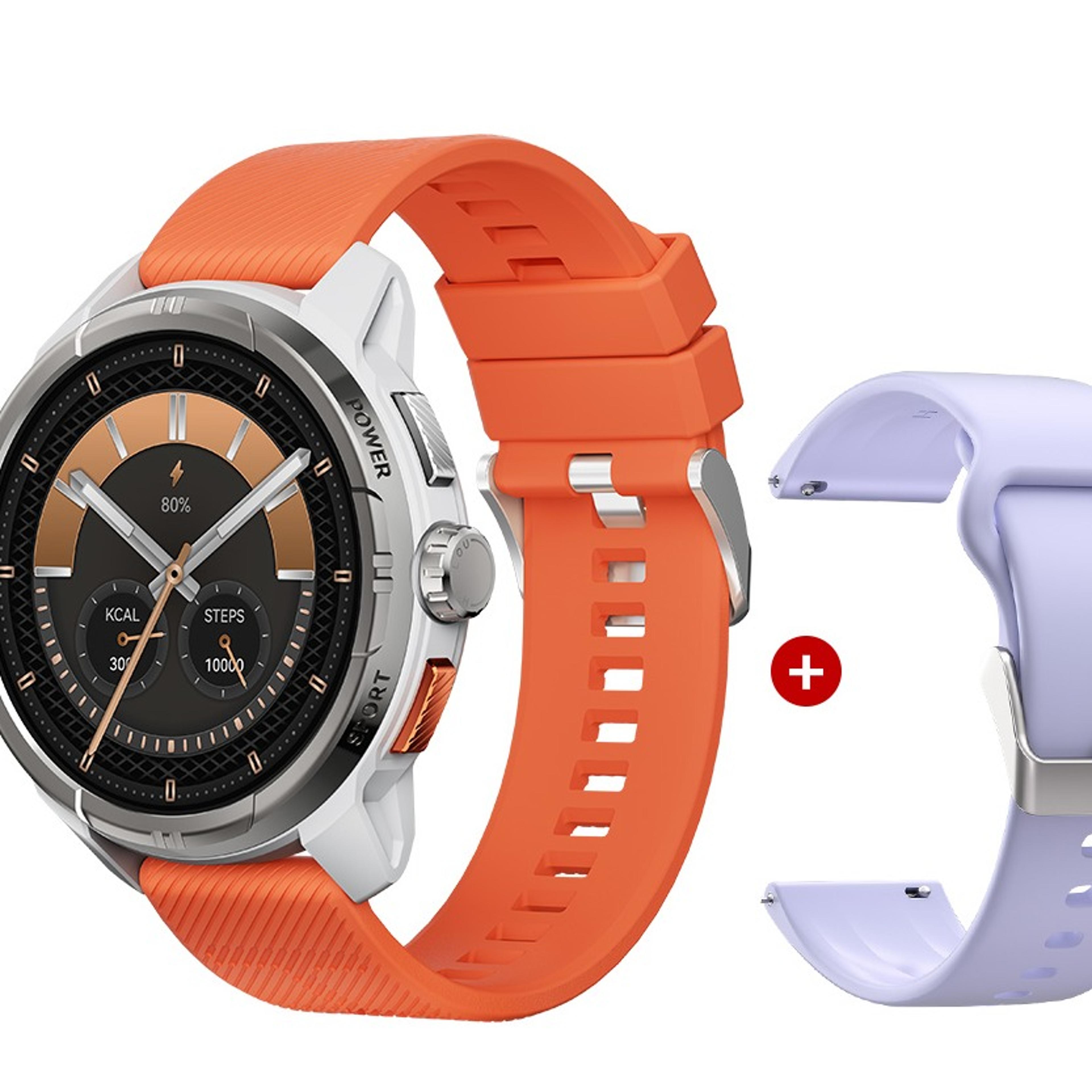 gps smartwatch with 1.6-inch amoled display bluetooth calling and 5atm water resistance
