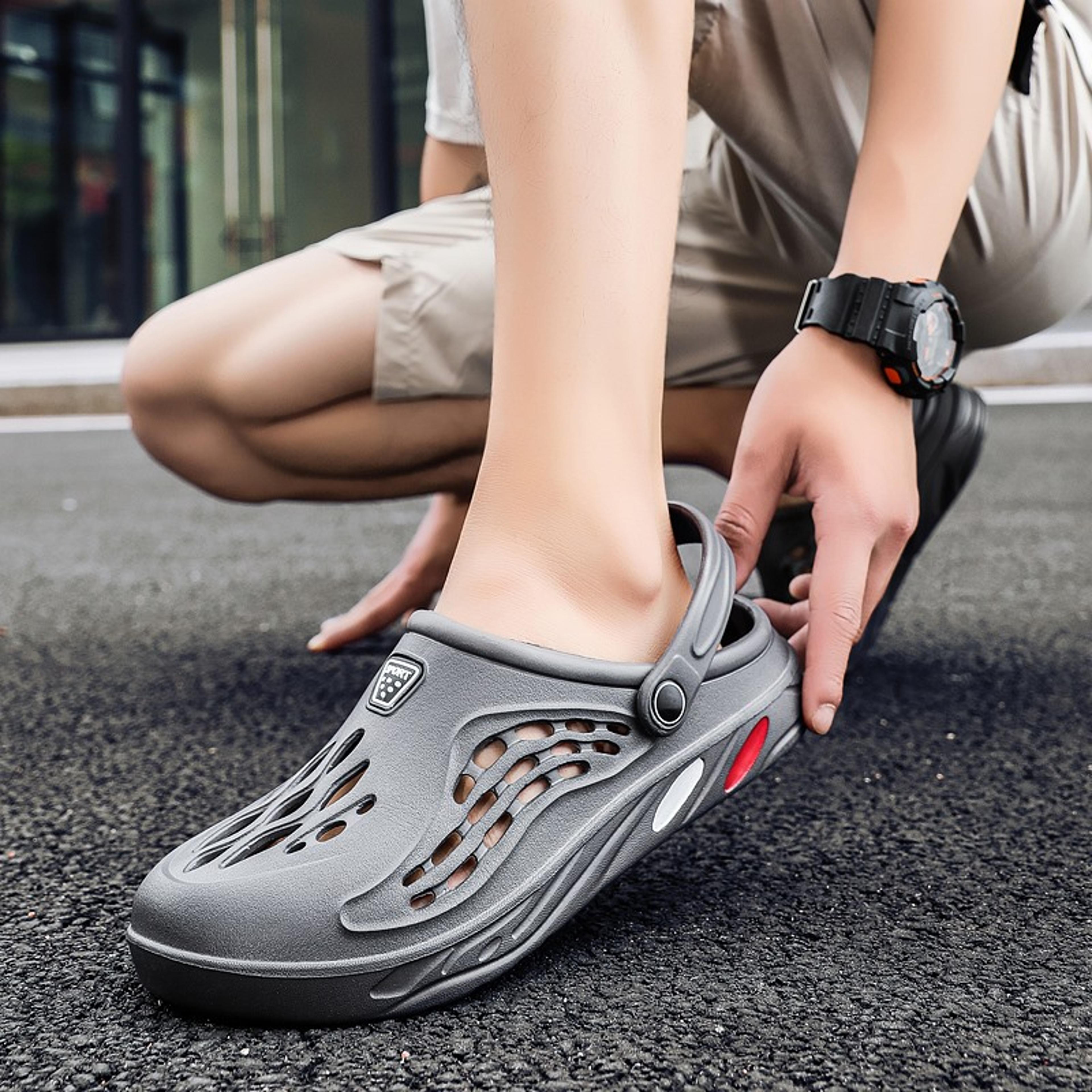 Mens EVA Platform Clogs With Lightweight Soft Sole For Summer Outdoor Wear 1