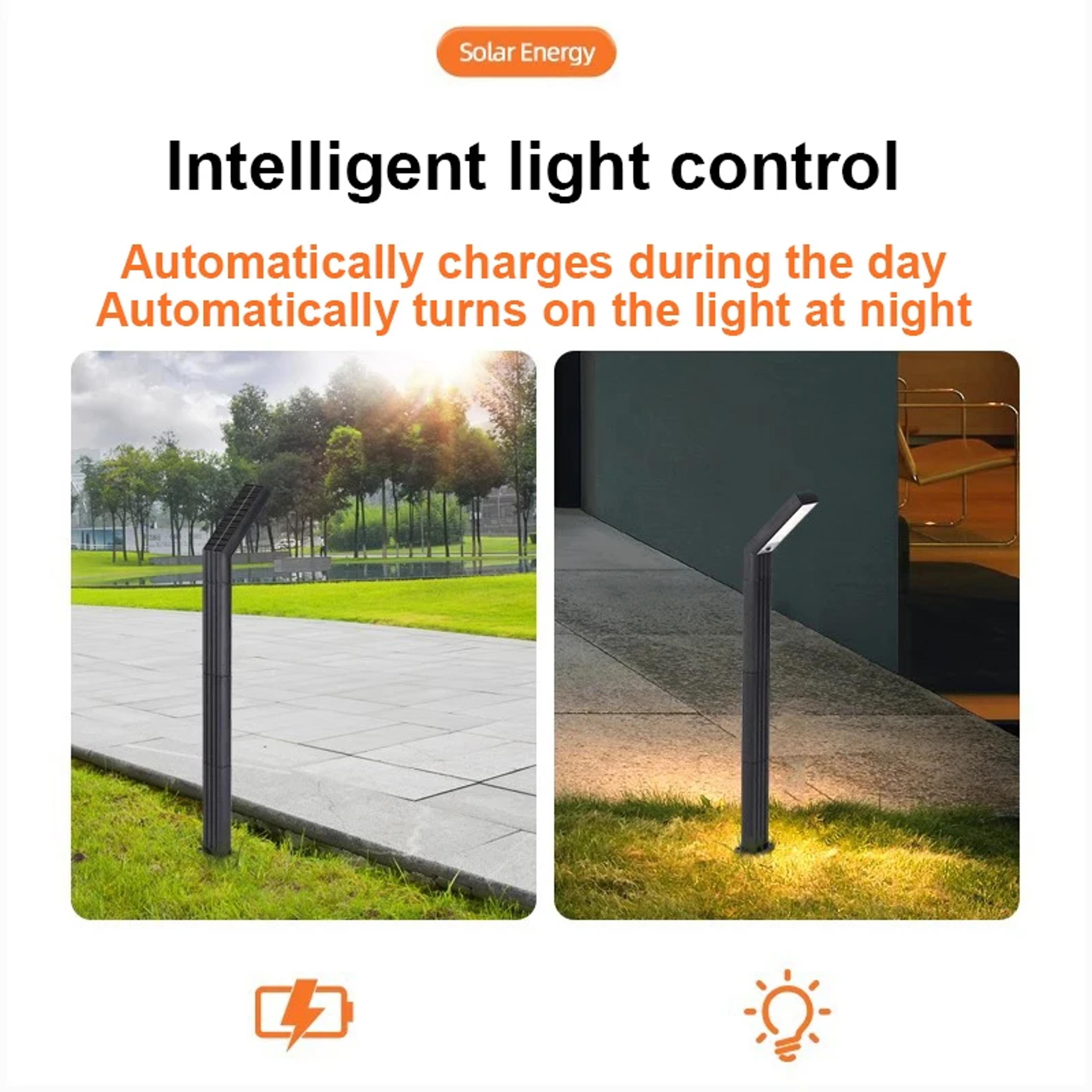 Solar Pathway Lights IP65 Waterproof LED Garden Lights For Walkways Patios And Driveways 2