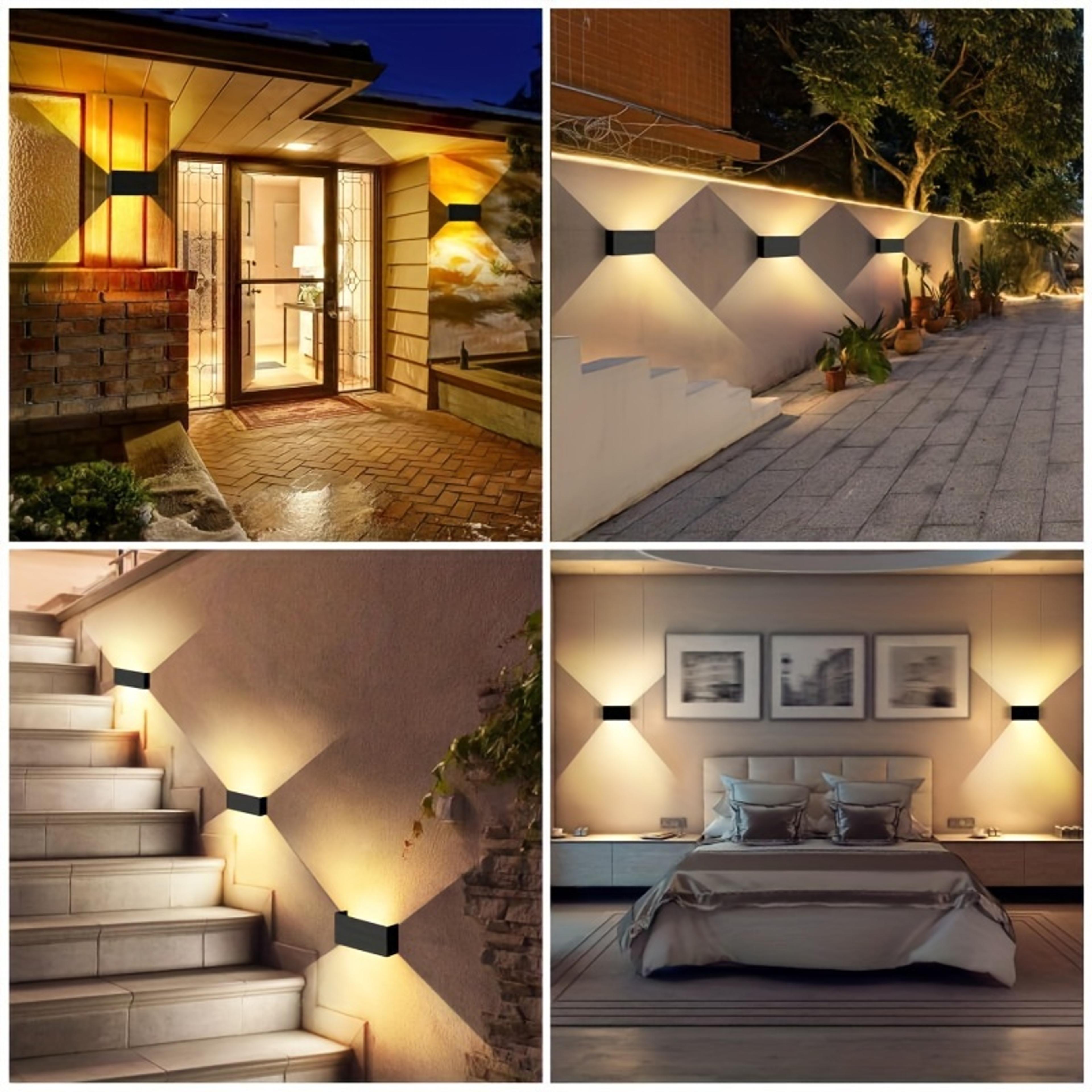 24W Adjustable LED Wall Light IP65 Indoor Outdoor Up And Down Wall Lamp 5