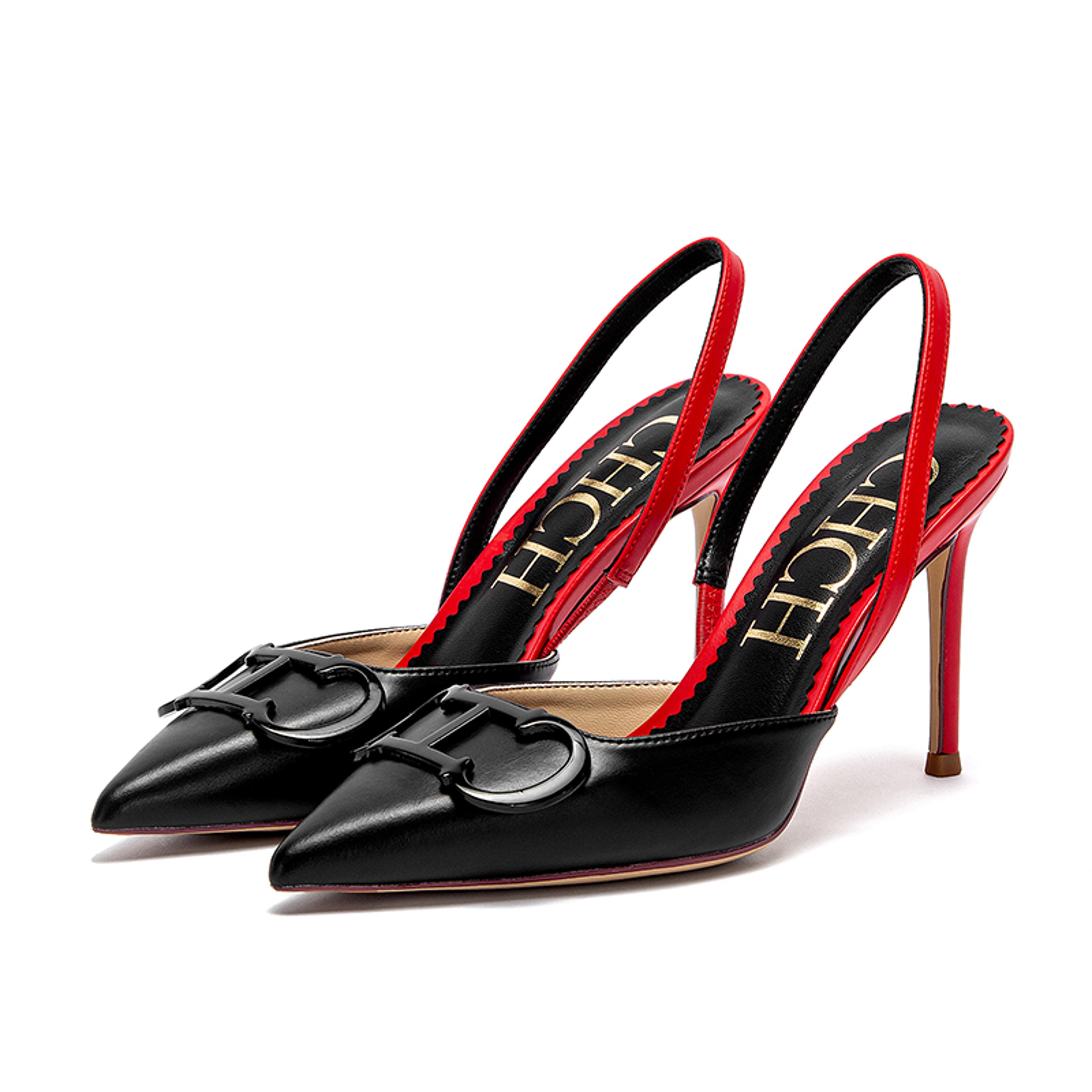 Womens Pointed Toe TStrap High Heel Pumps For Wedding And Dress Occasions 8