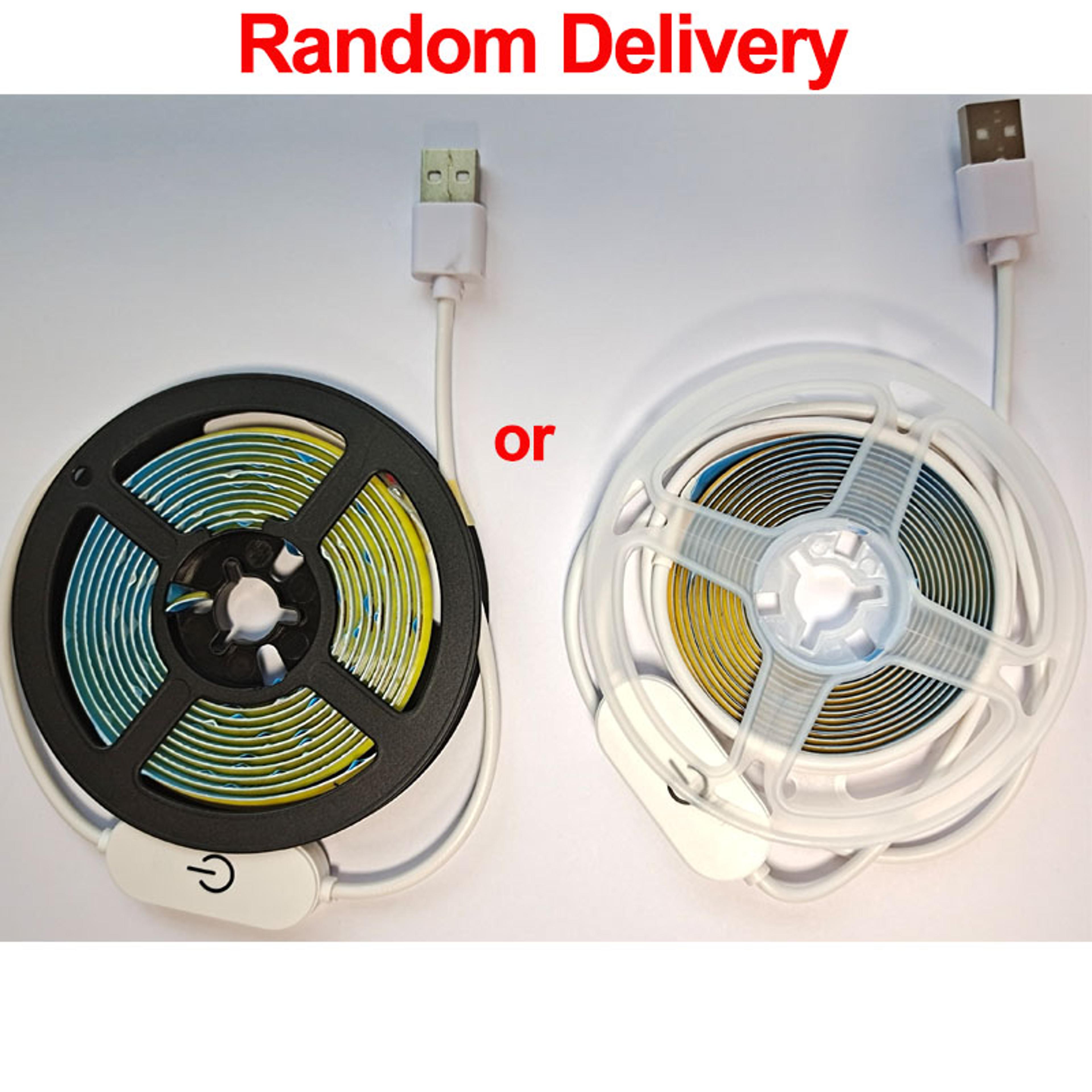 5V USB COB LED Light Strip With Touch Dimmer For Indoor Backlighting 6