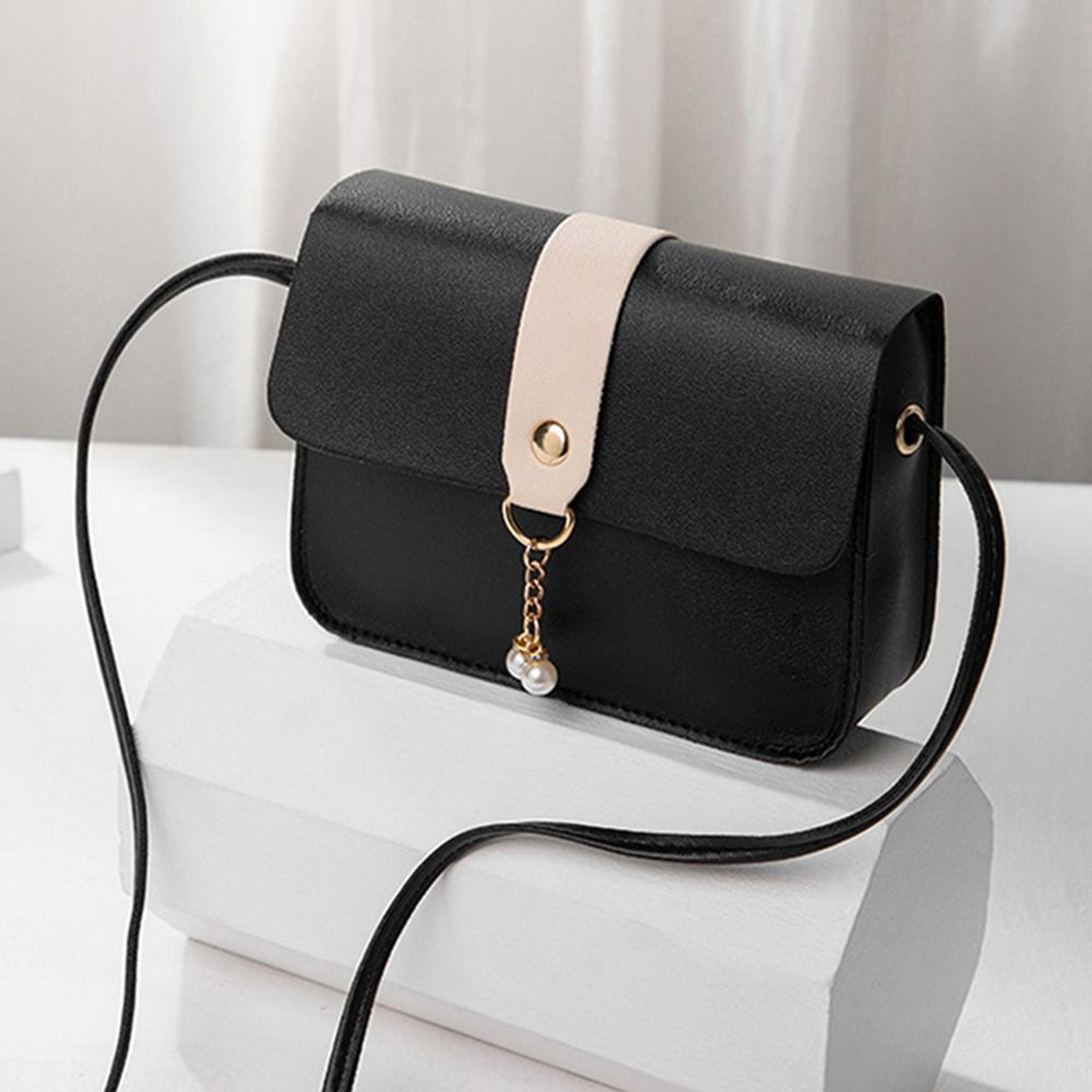 Small Square Crossbody Bag With Solid Color Fashion Design For Women 3