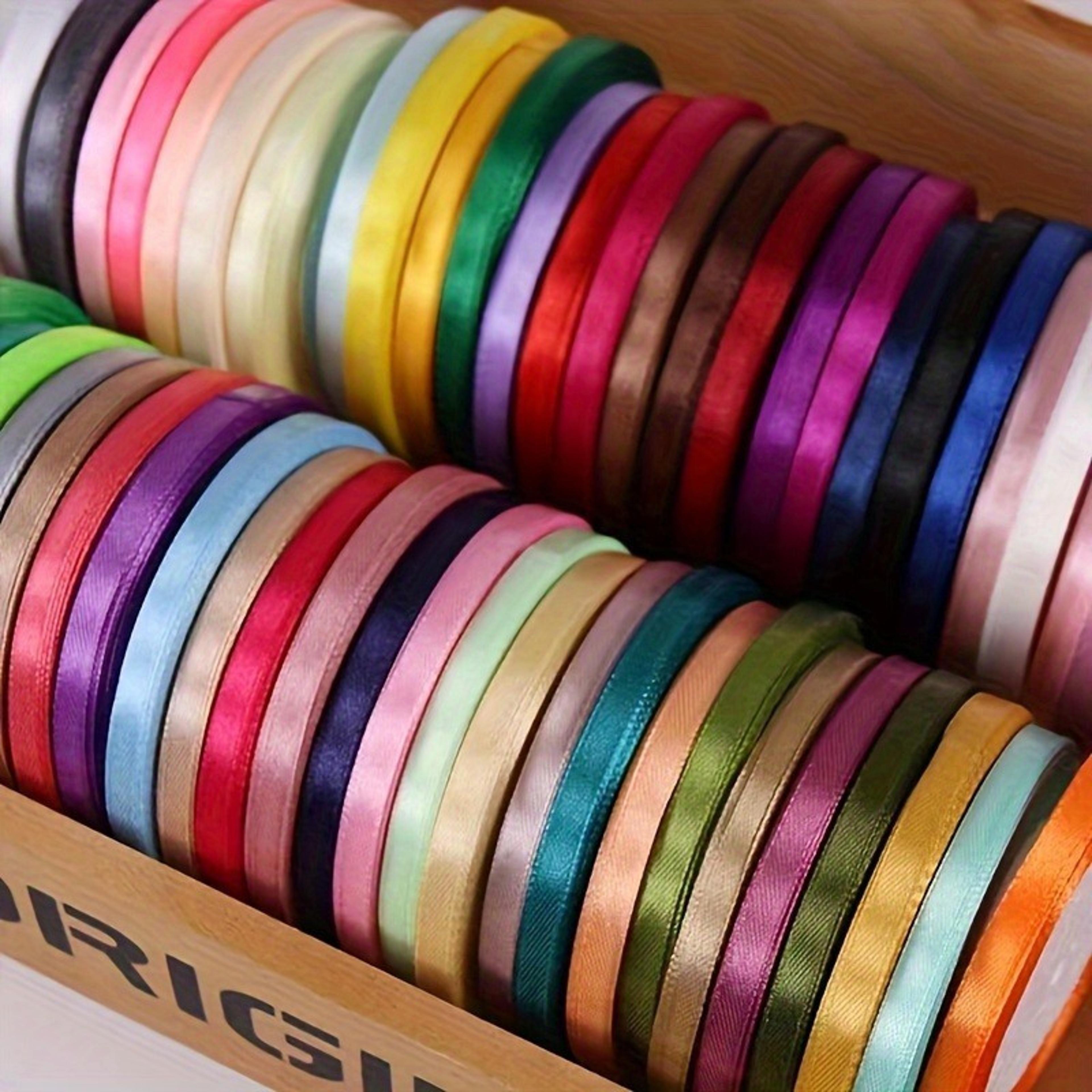 Multicolor Polyester Craft Ribbons For Gift Wrapping Weddings And Party Decorations 1