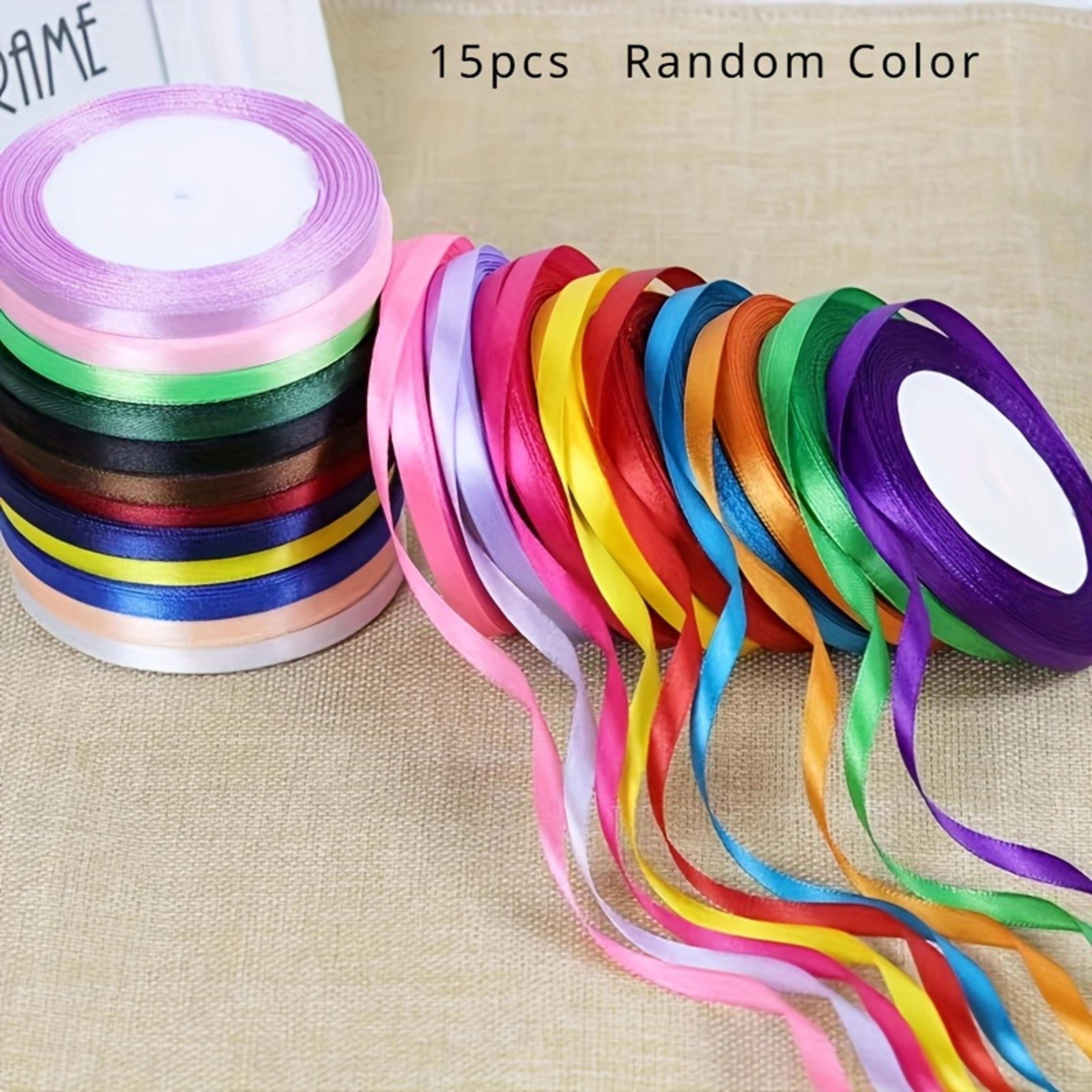 Multicolor Polyester Craft Ribbons For Gift Wrapping Weddings And Party Decorations 4