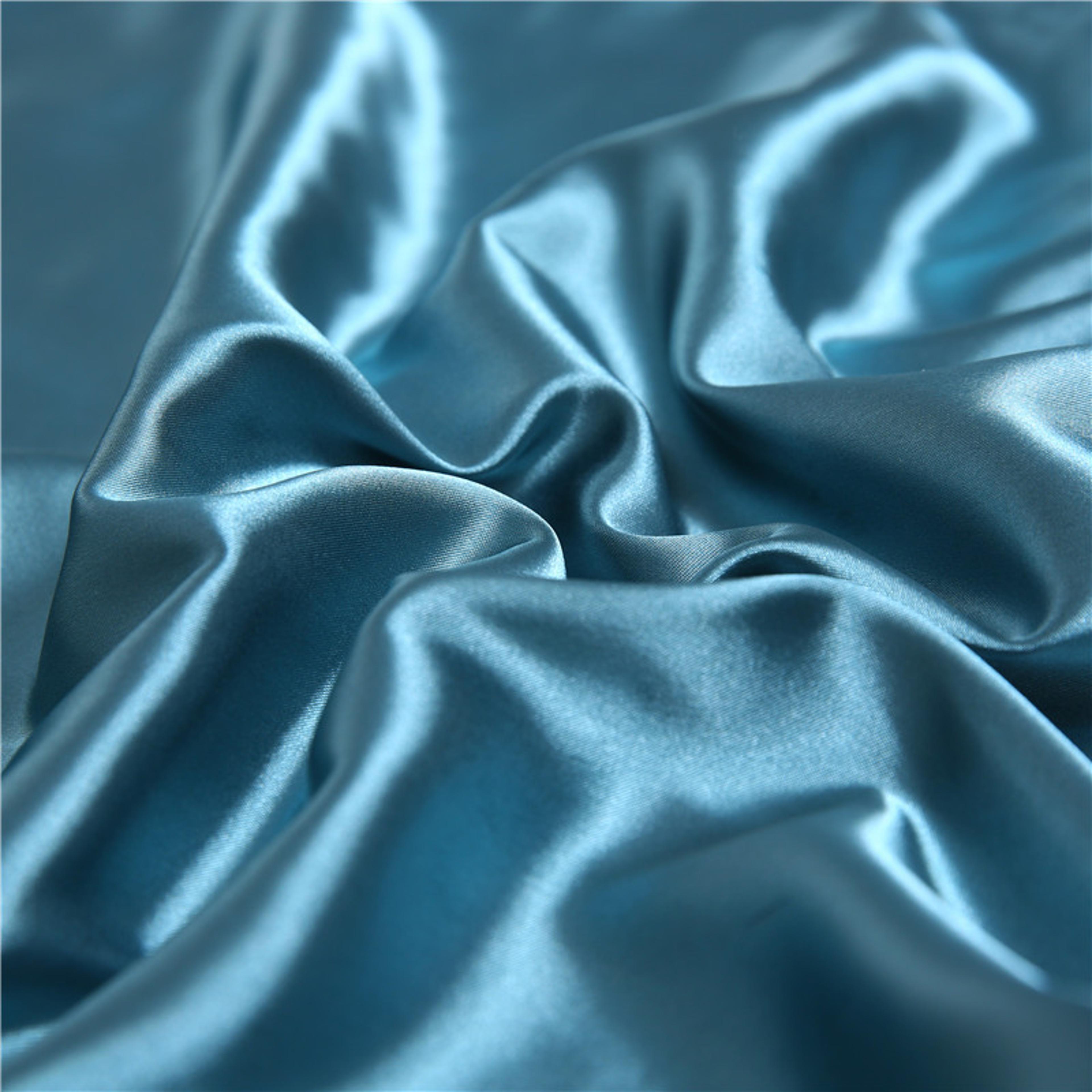 Silky Satin Pillowcase Polyester Cotton Solid Pillow Cover For Standard And Queen Pillows 5