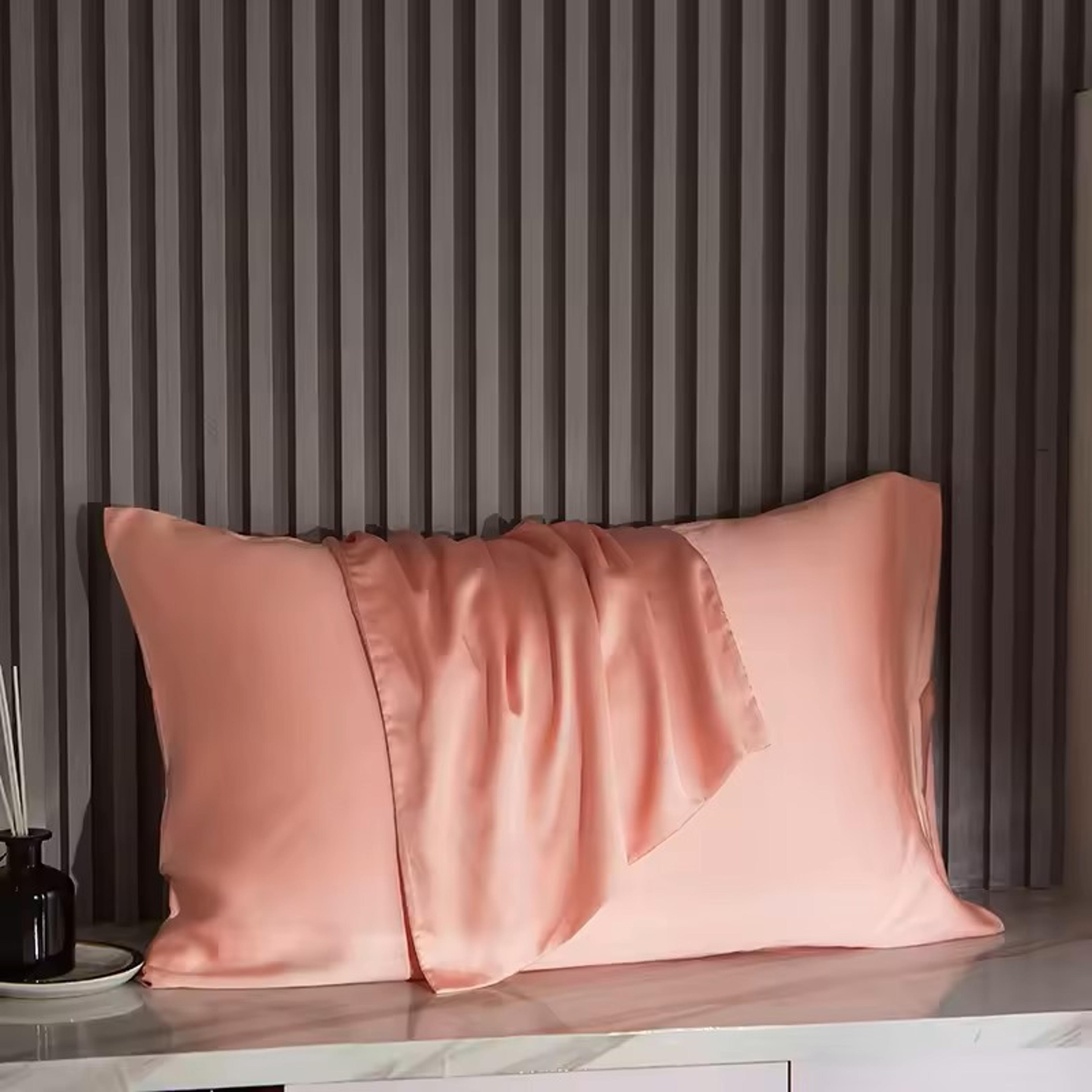 100 Silk Nordic Pillowcase For Bed Bedding Decor 7