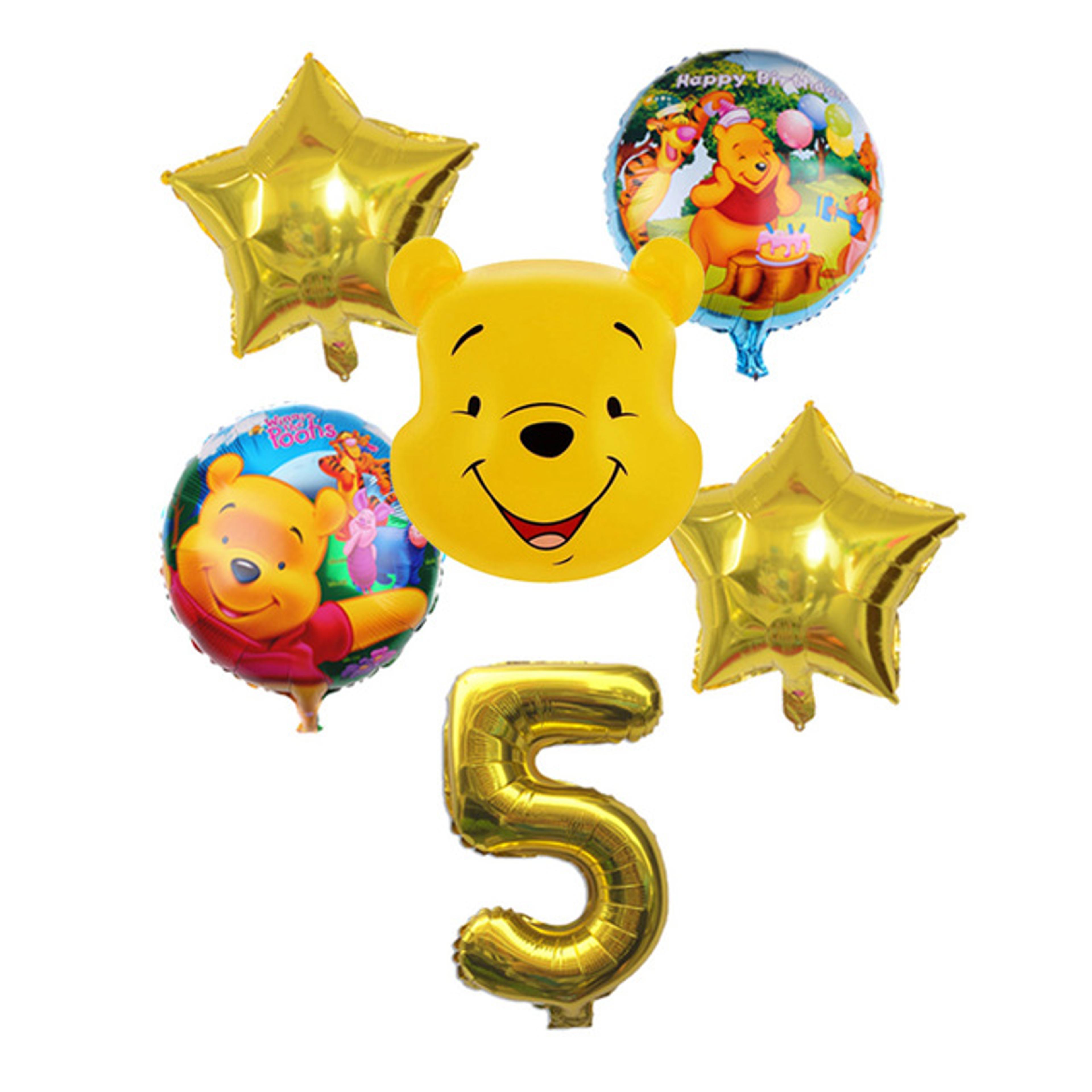 Cartoon Bear Birthday Party Tableware And Decoration Set 23
