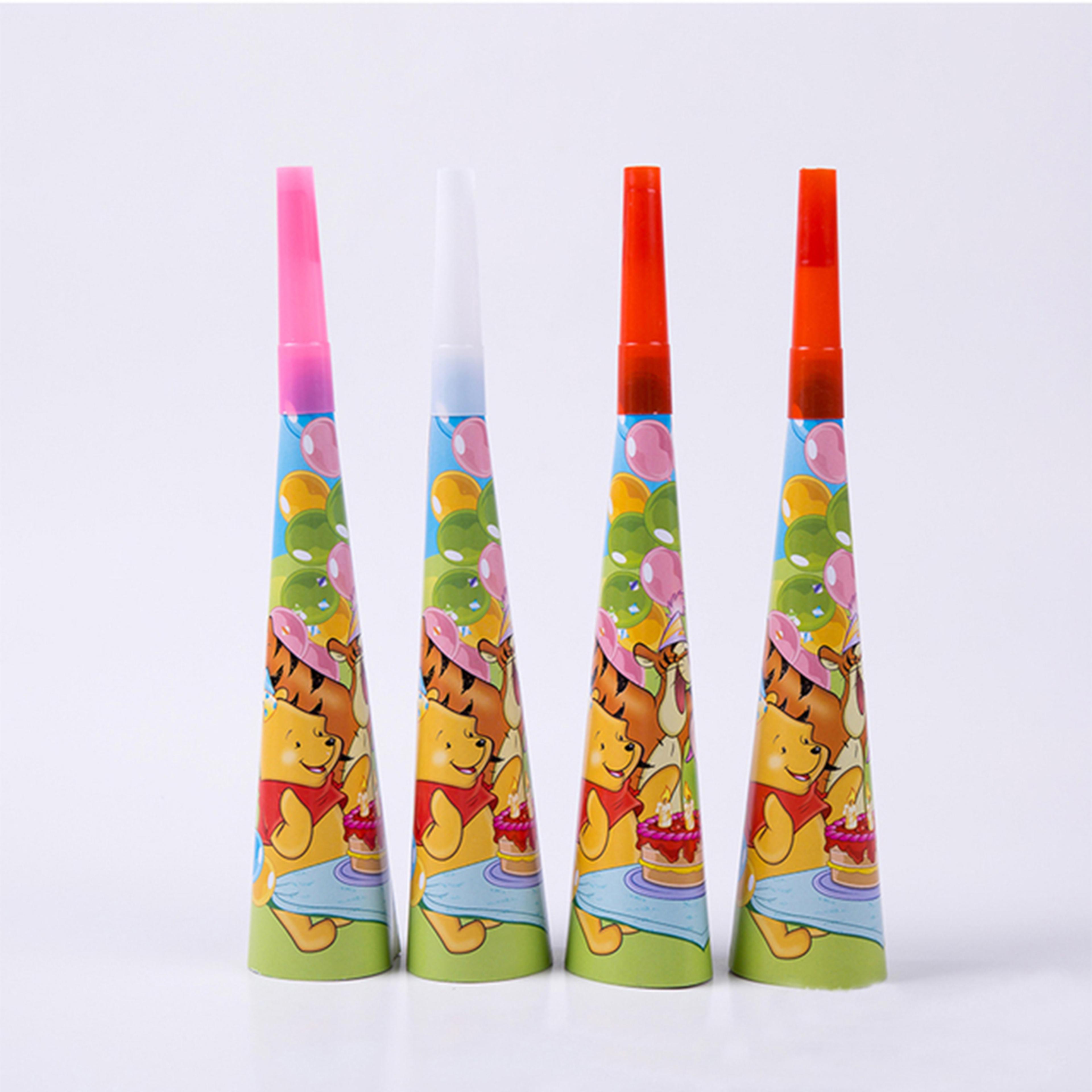 cartoon bear birthday party tableware and decoration set
