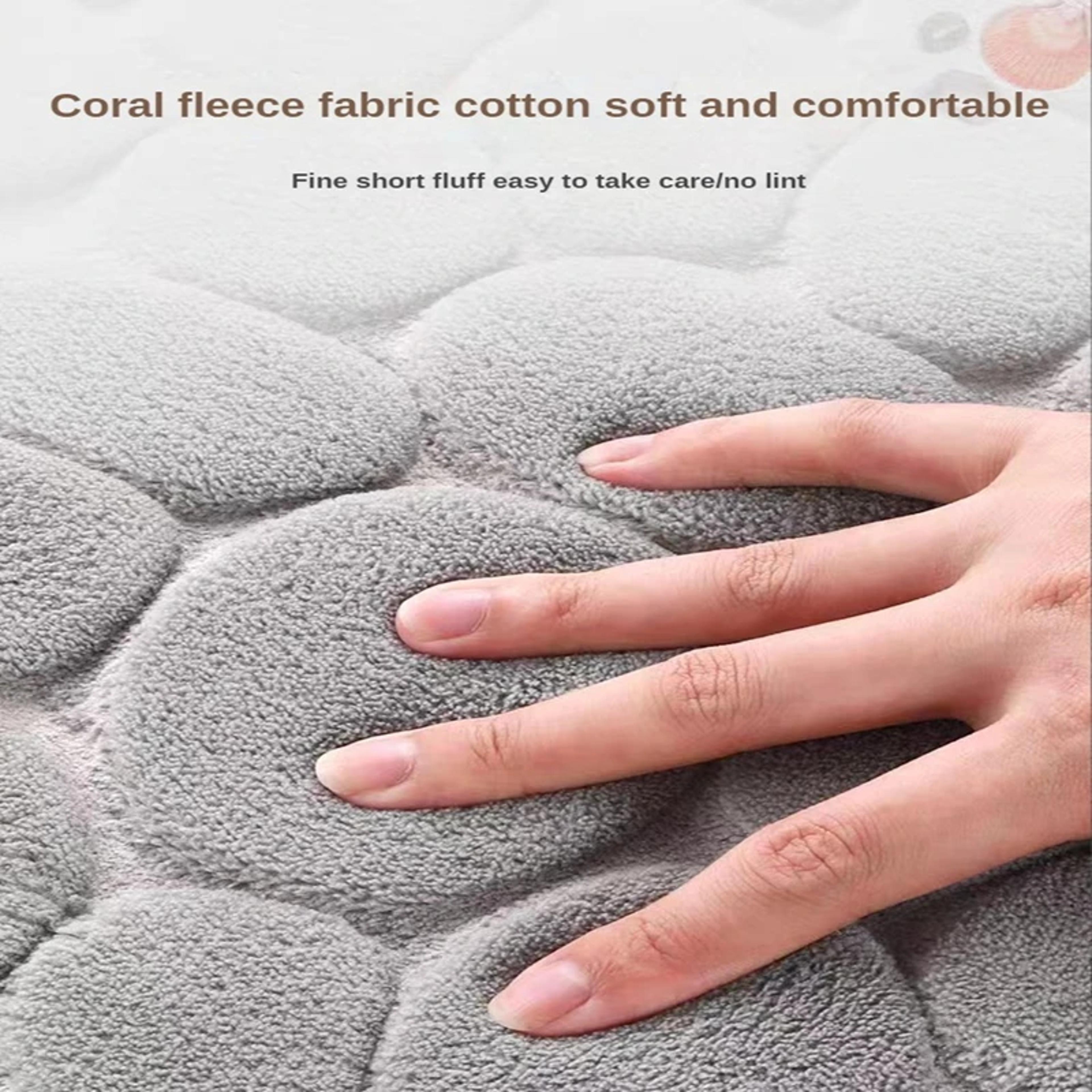 3D Cobblestone Bathroom Mat Absorbent QuickDrying MachineWashable Floor Mat 4