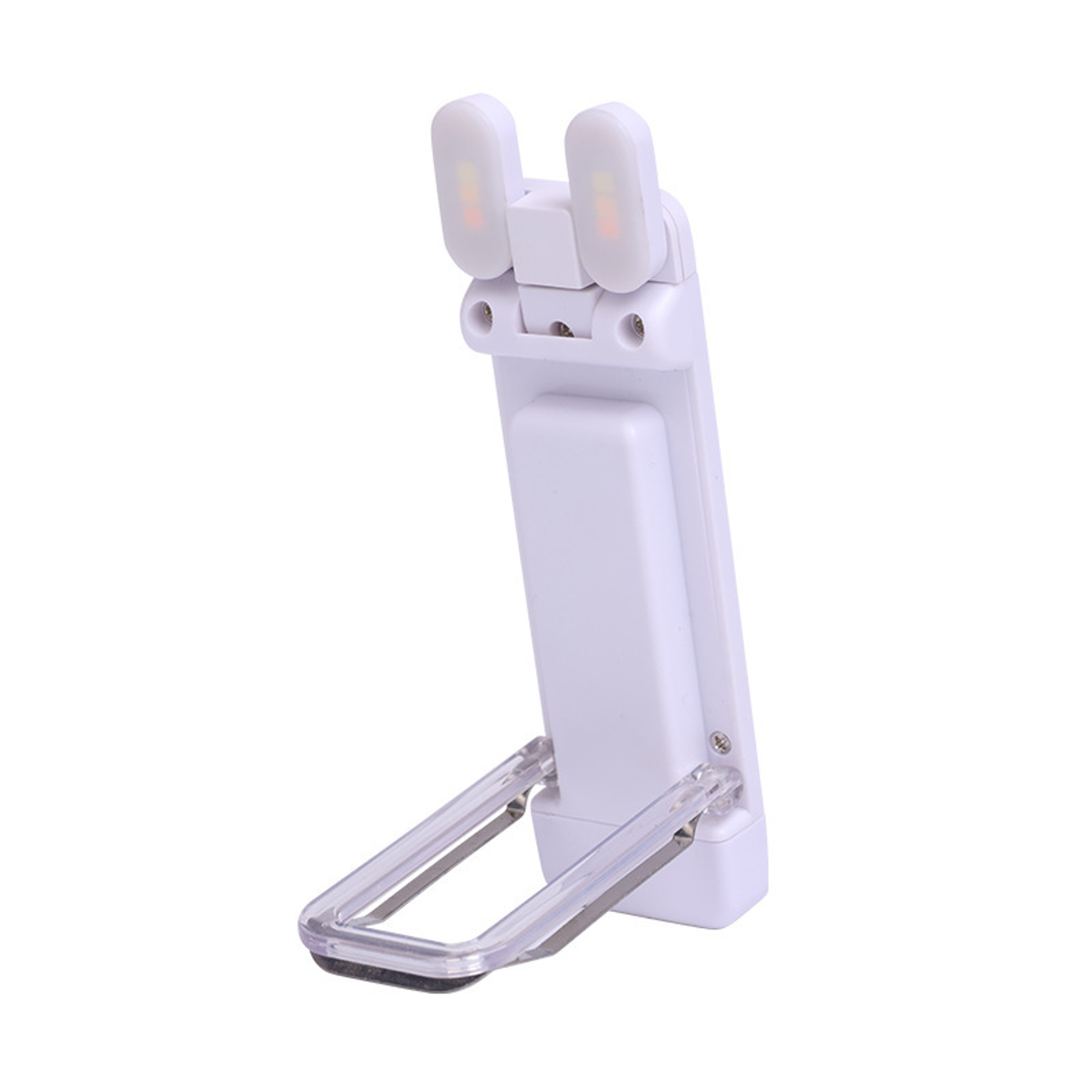 USB Rechargeable LED Clip On Book Light For Reading In Bed 0