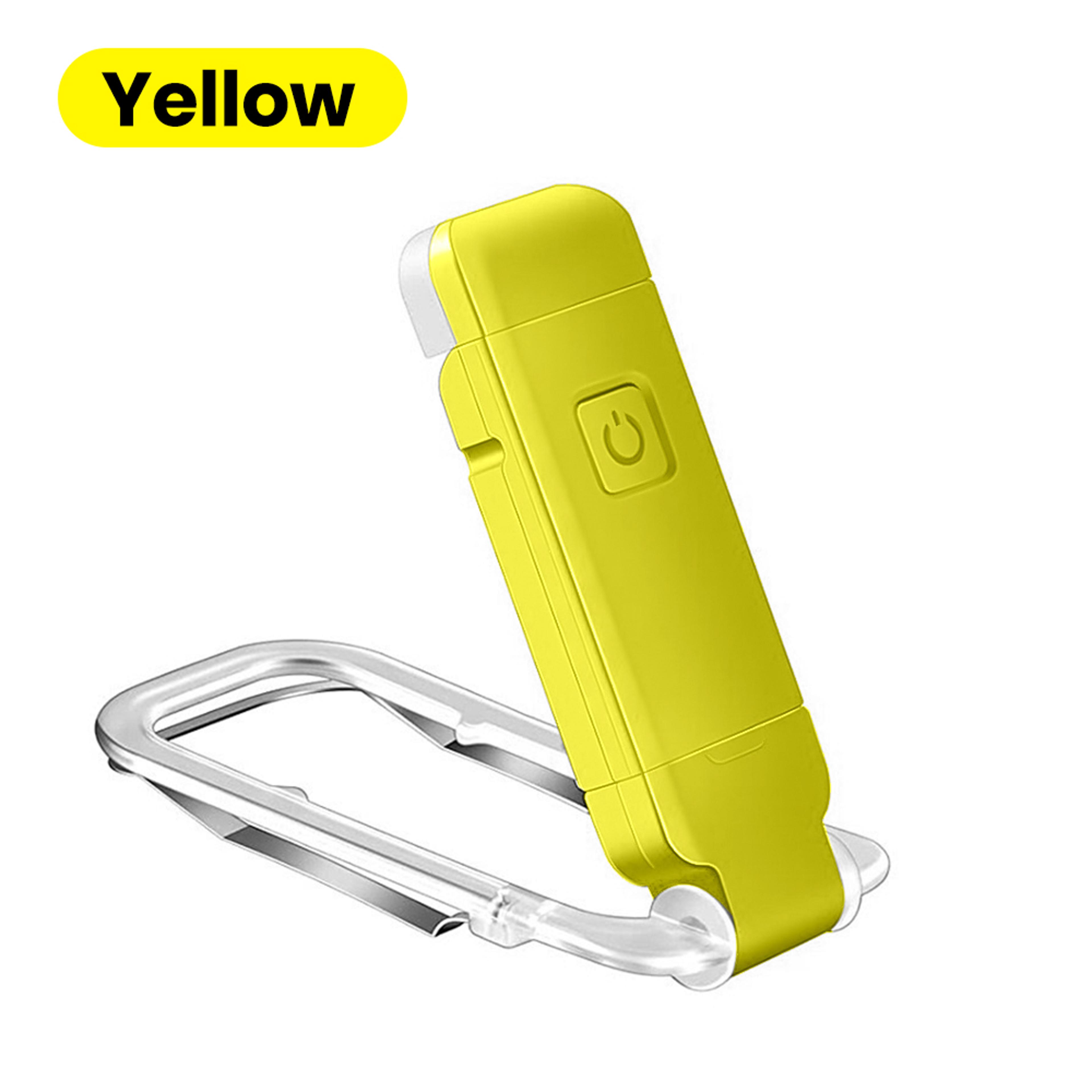 Portable Rechargeable LED Clip On Book Light With 3 Color Dimmable Lighting 9