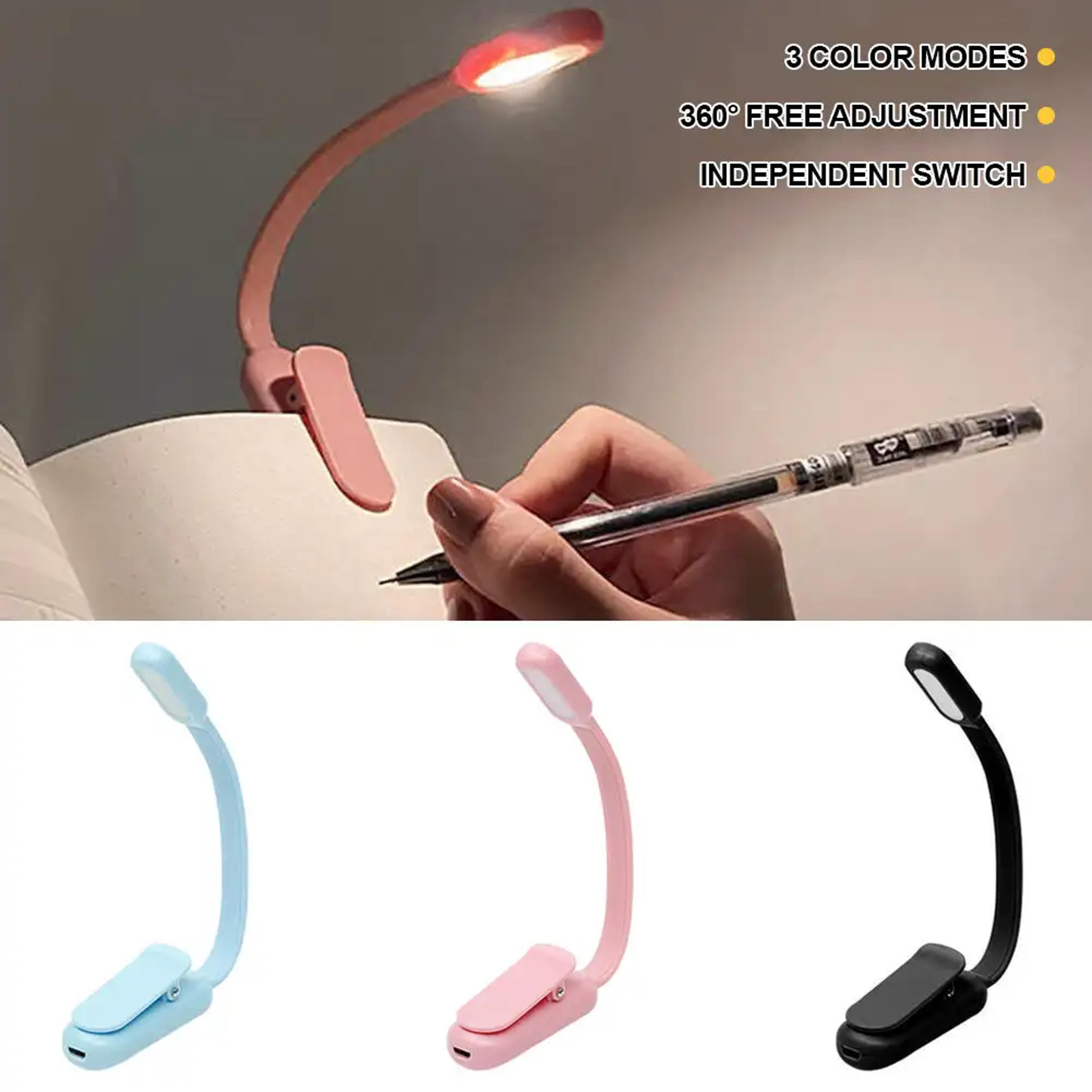 USB Mini LED ClipOn Book Light With Adjustable Brightness 3
