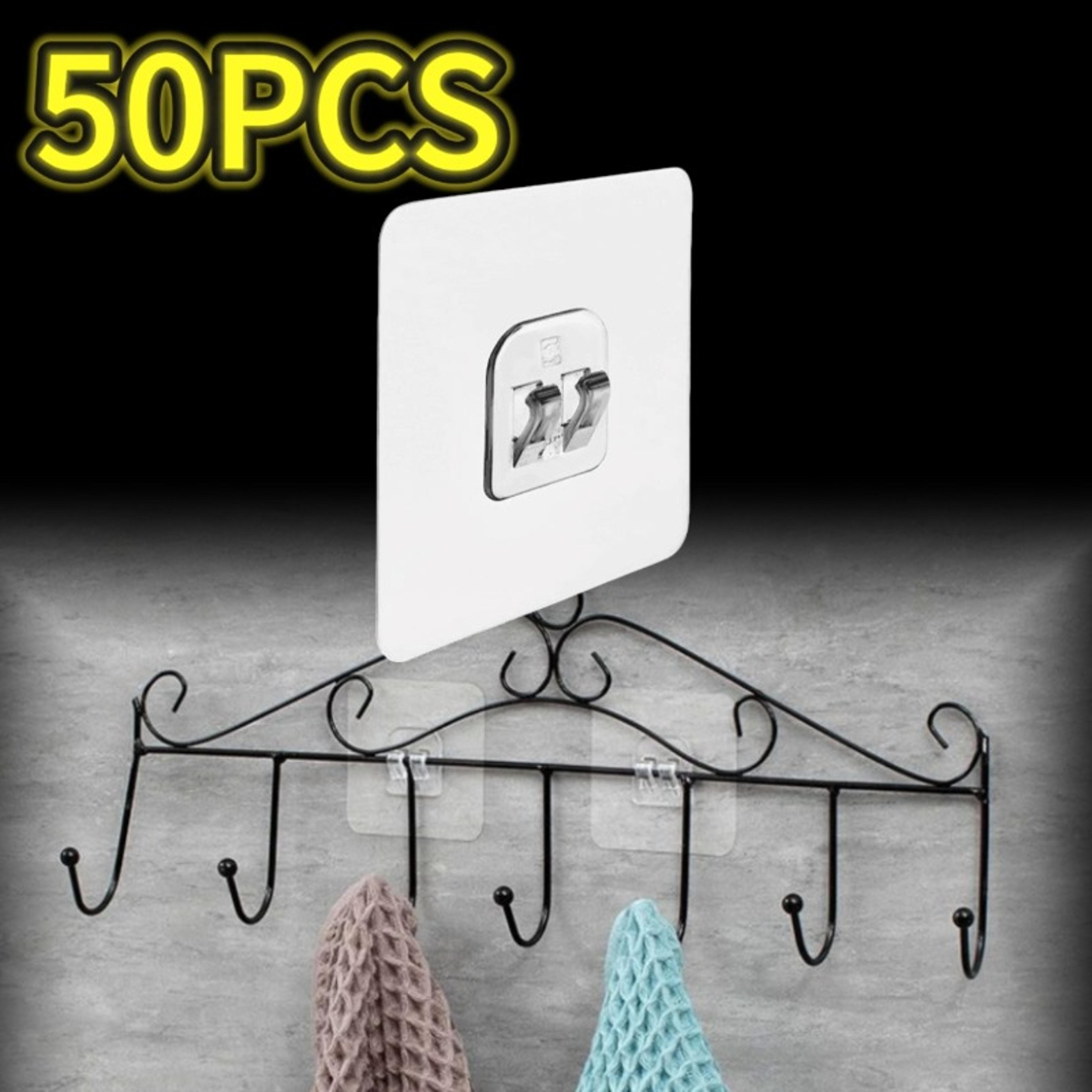 PVC Adhesive Replacement Mount Hook For Shower Caddy Soap Dish And Storage Shelf 11