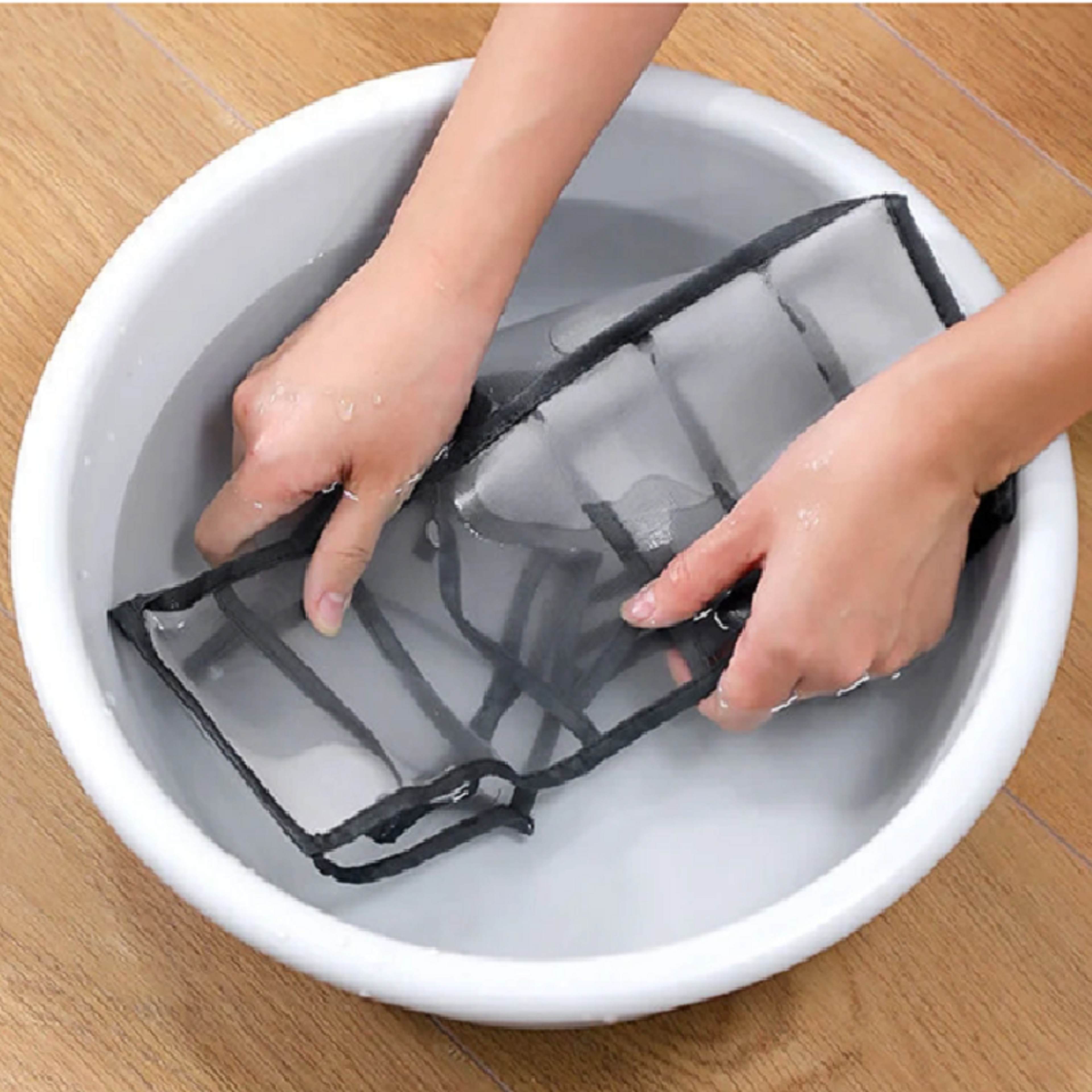 11 Compartment Collapsible Underwear Organizer With Breathable Nylon Mesh 4