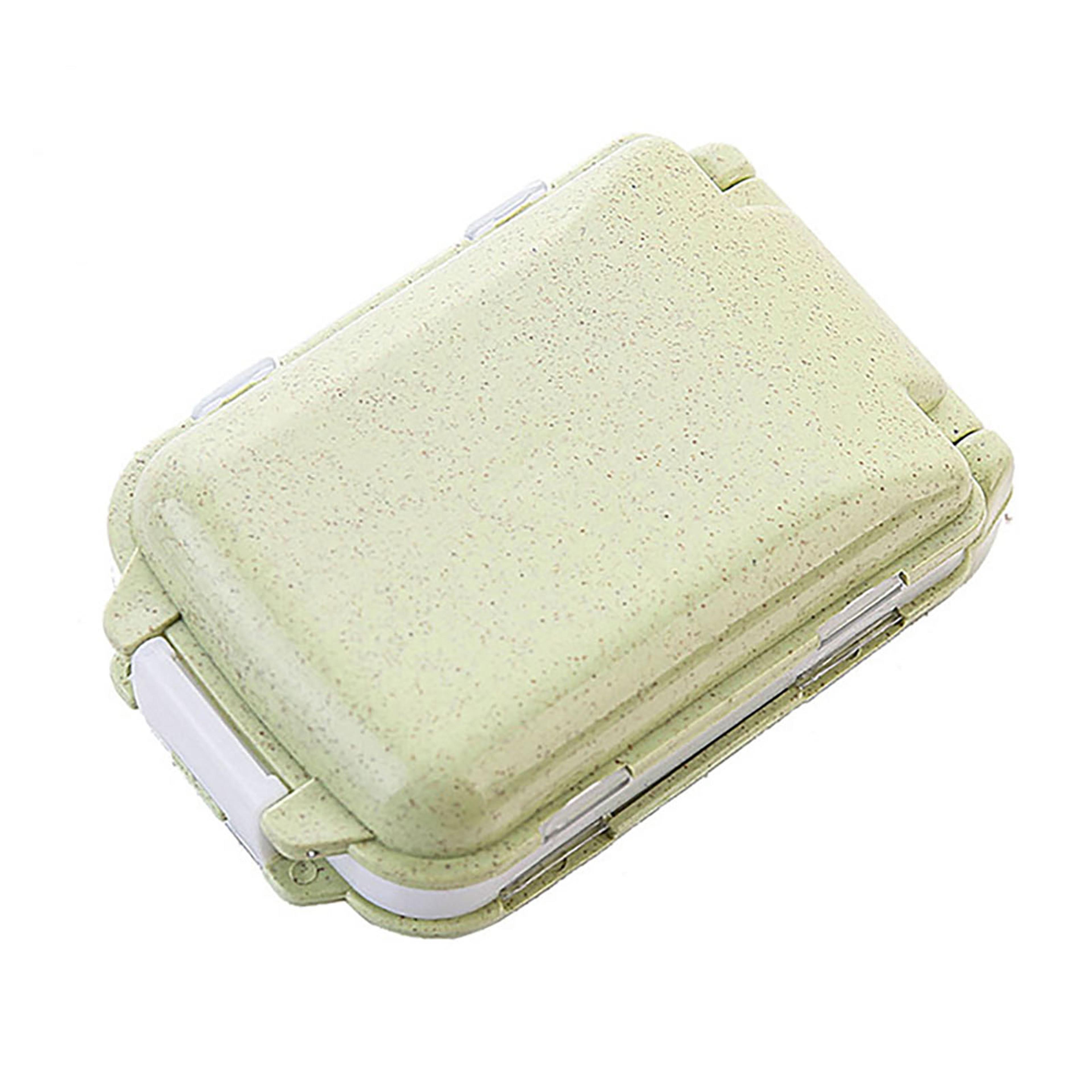 7 Compartment Portable Weekly Pill Organizer Waterproof PP Storage Case 0