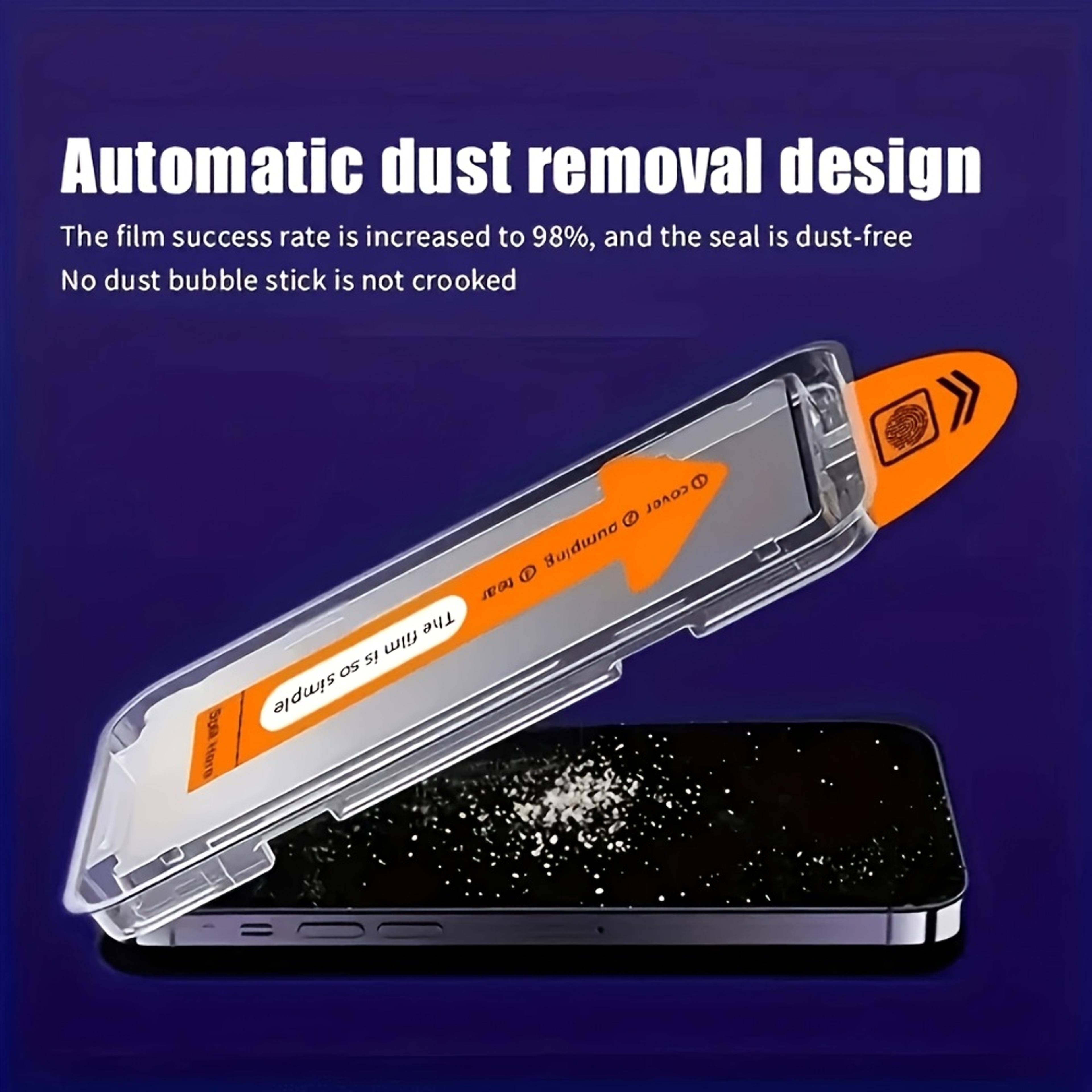 Tempered Glass IPhone Screen Protector With EasyInstallation Frame 4