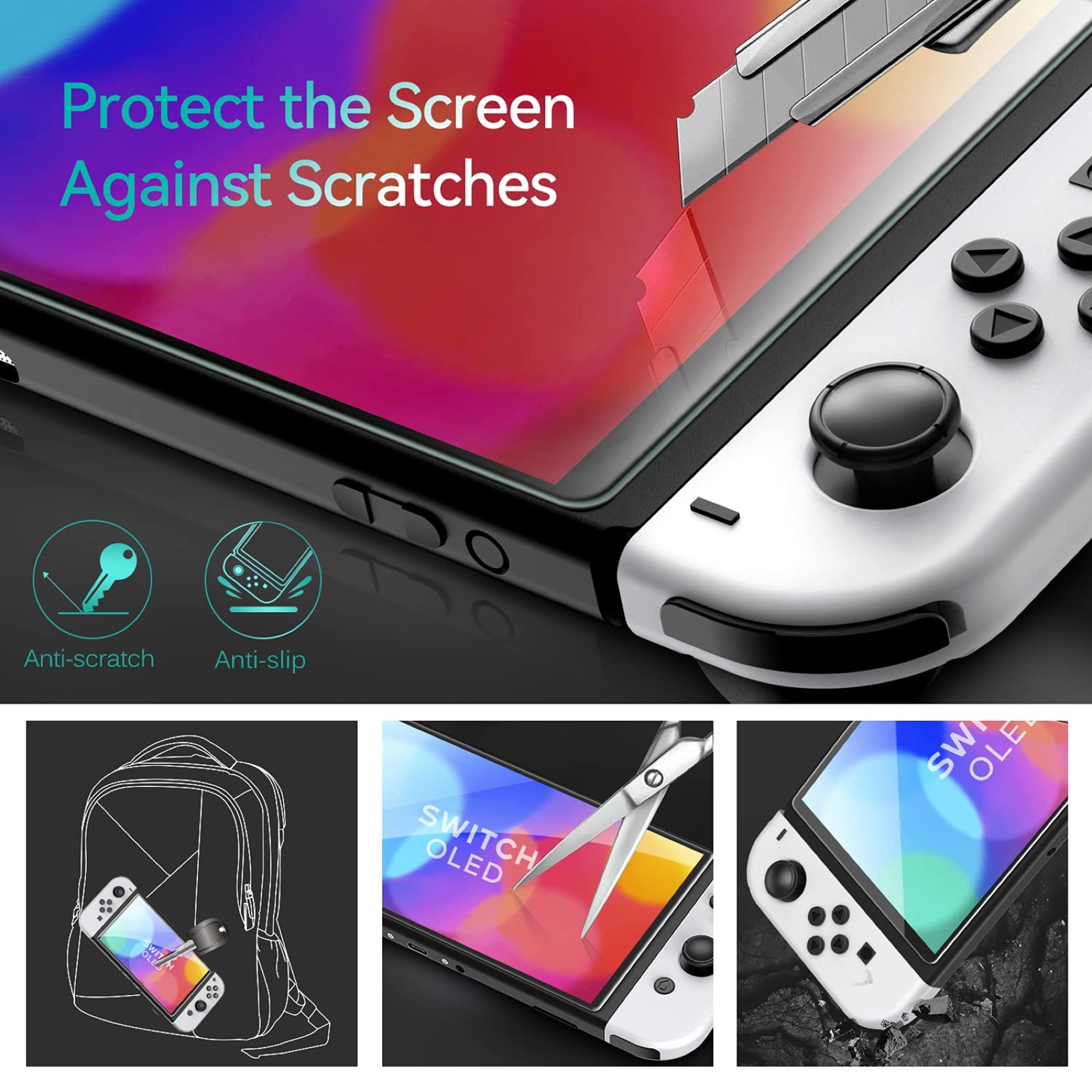 9H Tempered Glass Screen Protector For Switch OLED Switch Lite 4