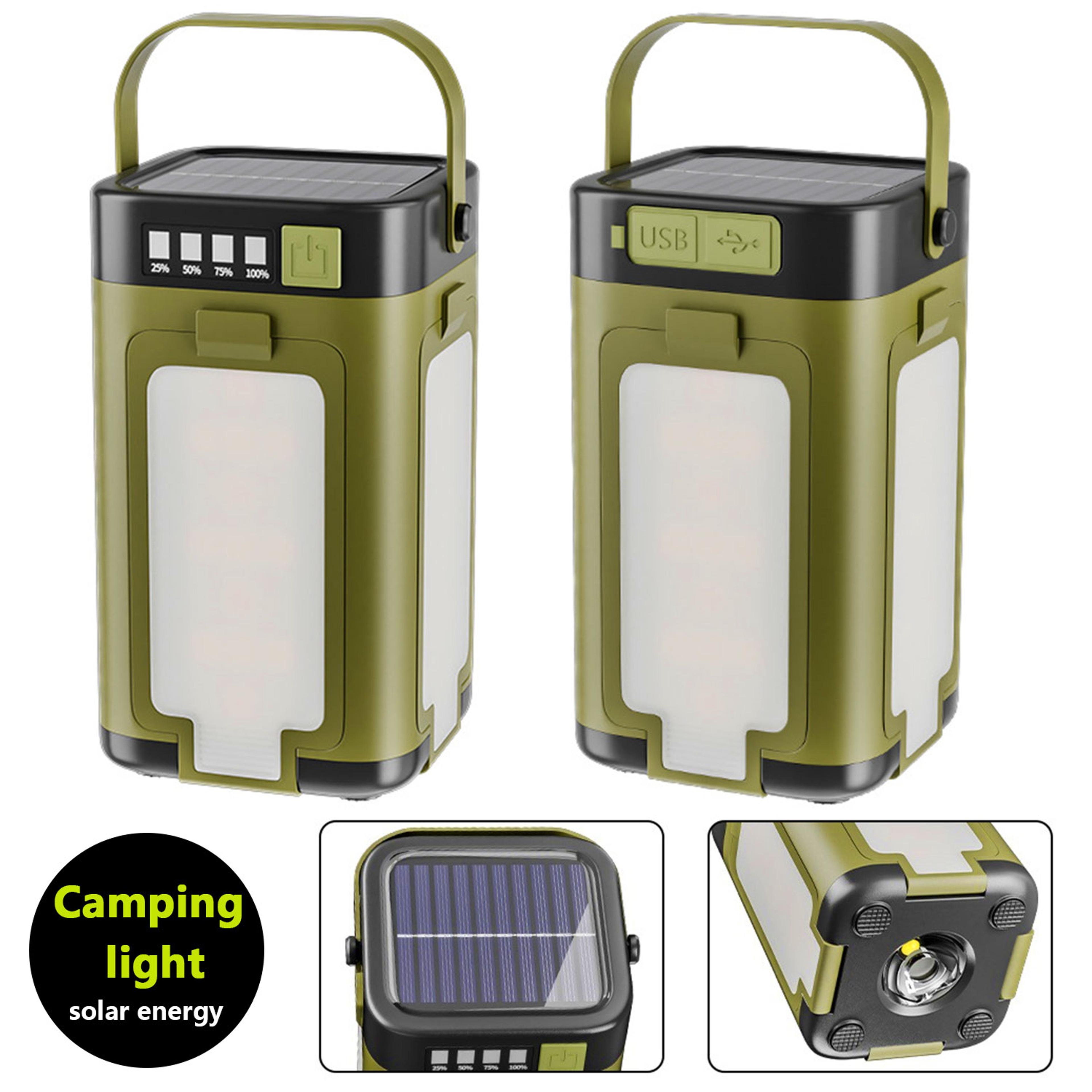 15W Rechargeable Solar Camping Lantern With Magnetic Base And Foldable Design 7