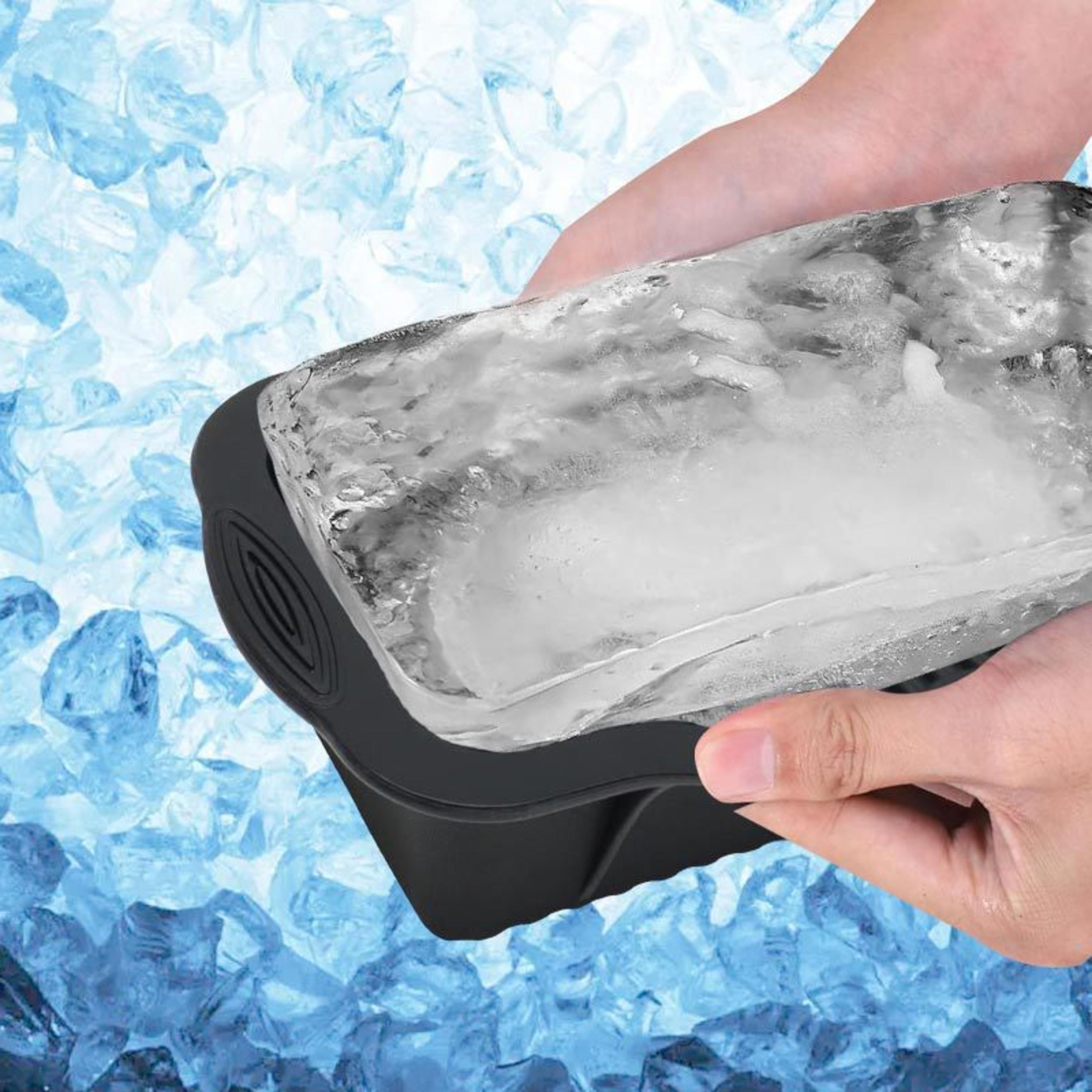 Large Silicone Ice Cube Mold Reusable Oversized Ice Tray 2